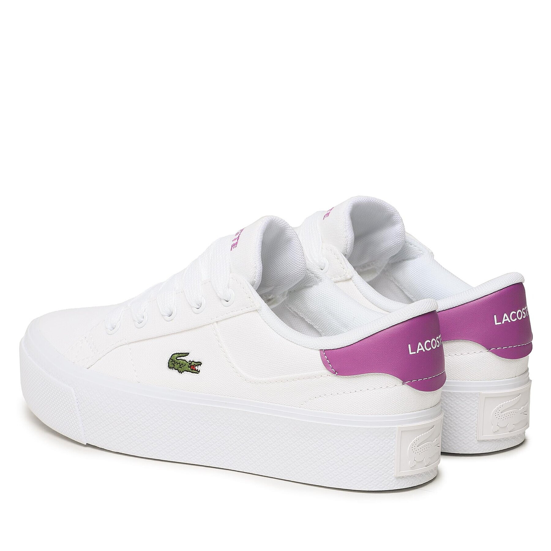 Lacoste Сникърси Ziane Platform 123 2 Cfa 745CFA0012Z54 Бял - Pepit.bg