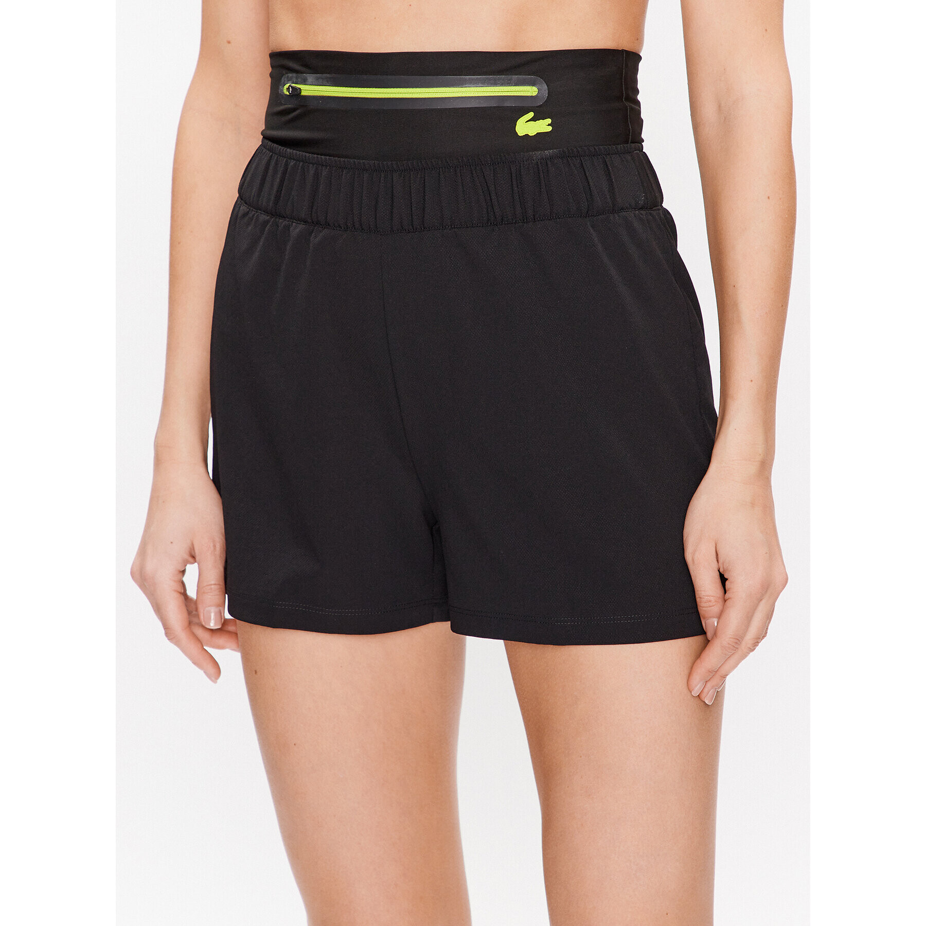 Lacoste Спортни шорти GF9316 Черен Regular Fit - Pepit.bg