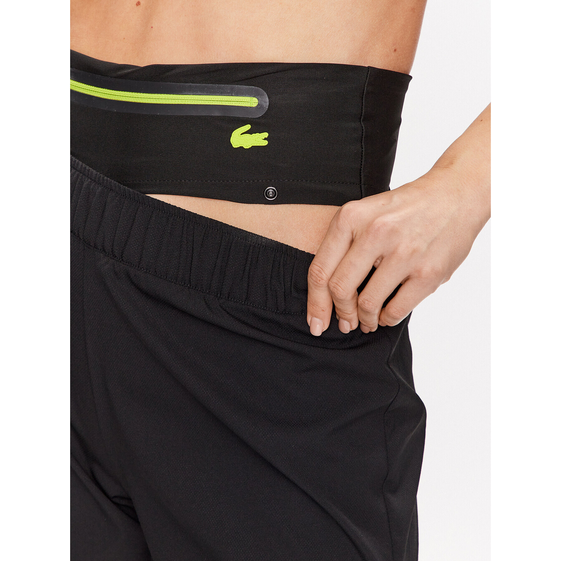 Lacoste Спортни шорти GF9316 Черен Regular Fit - Pepit.bg