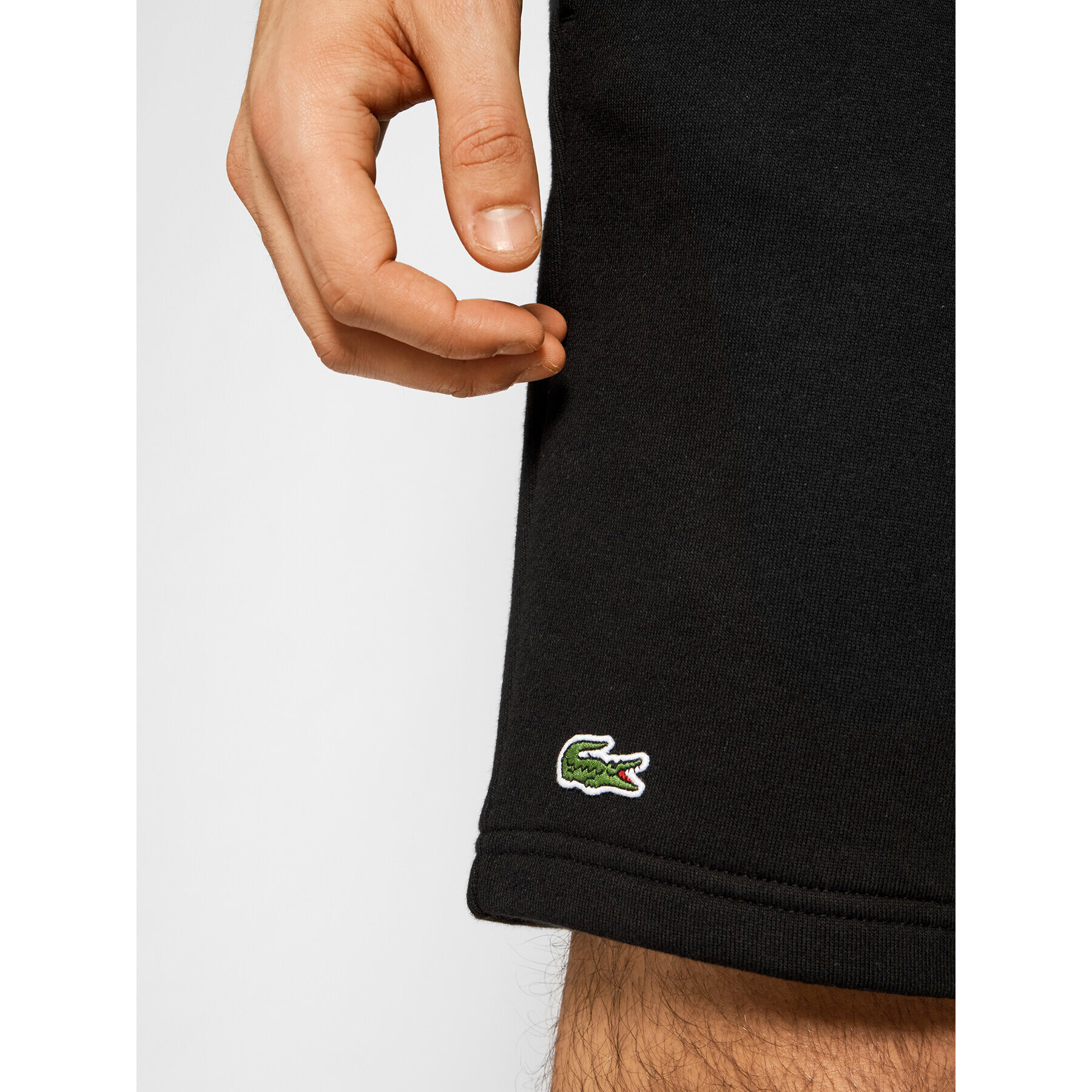 Lacoste Спортни шорти GH2136 Черен Regular Fit - Pepit.bg