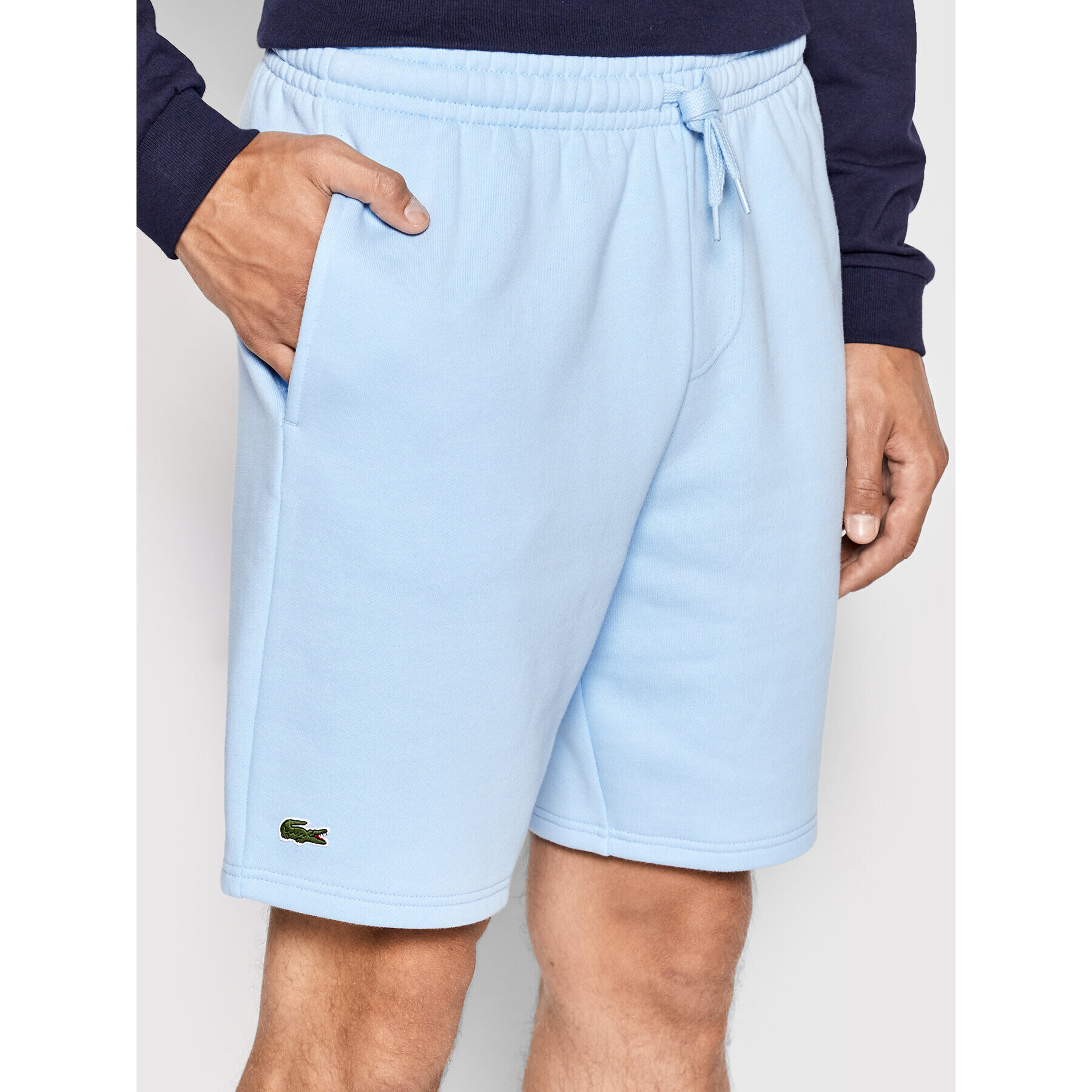 Lacoste Спортни шорти GH2136 Син Regular Fit - Pepit.bg