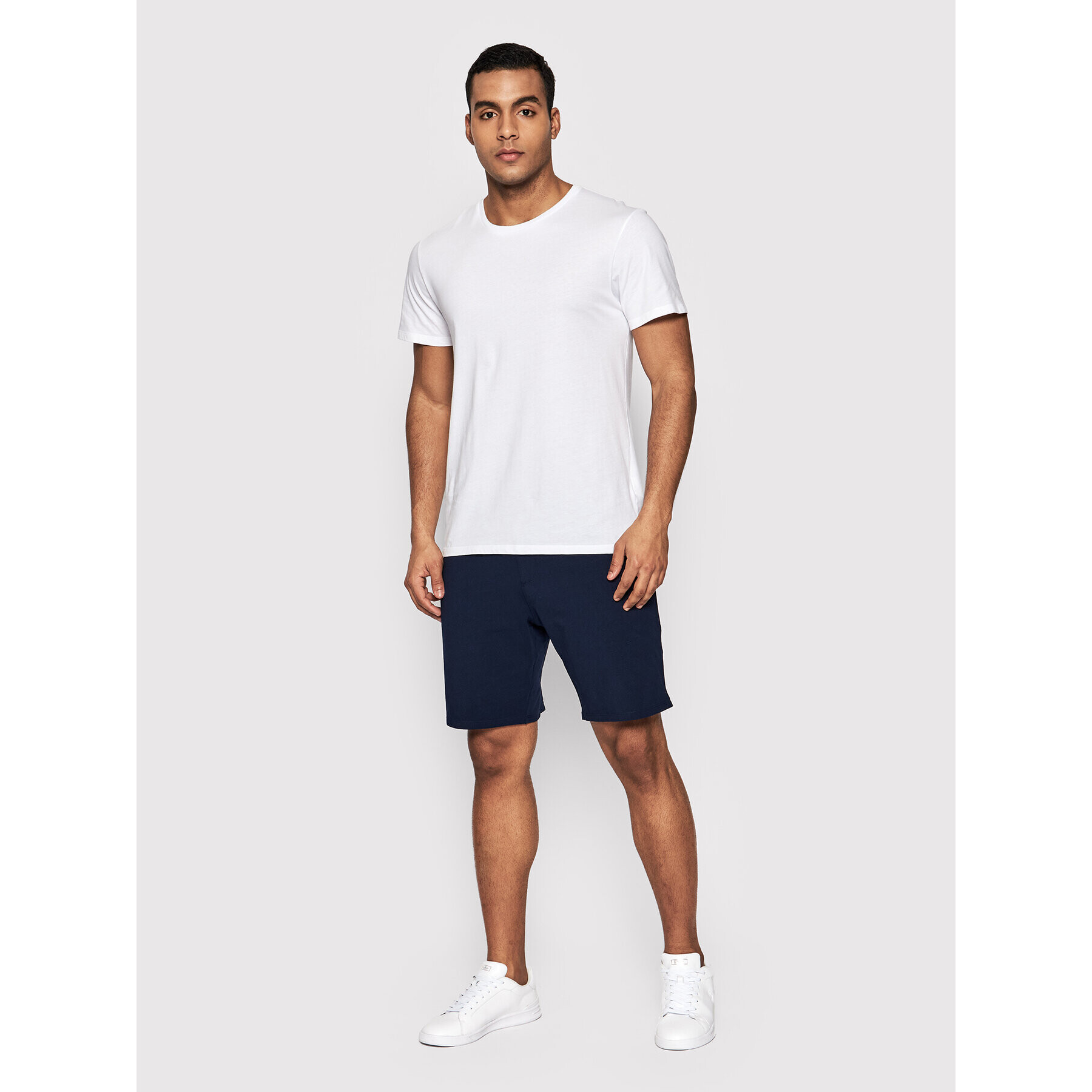 Lacoste Спортни шорти GH3448 Тъмносин Regular Fit - Pepit.bg