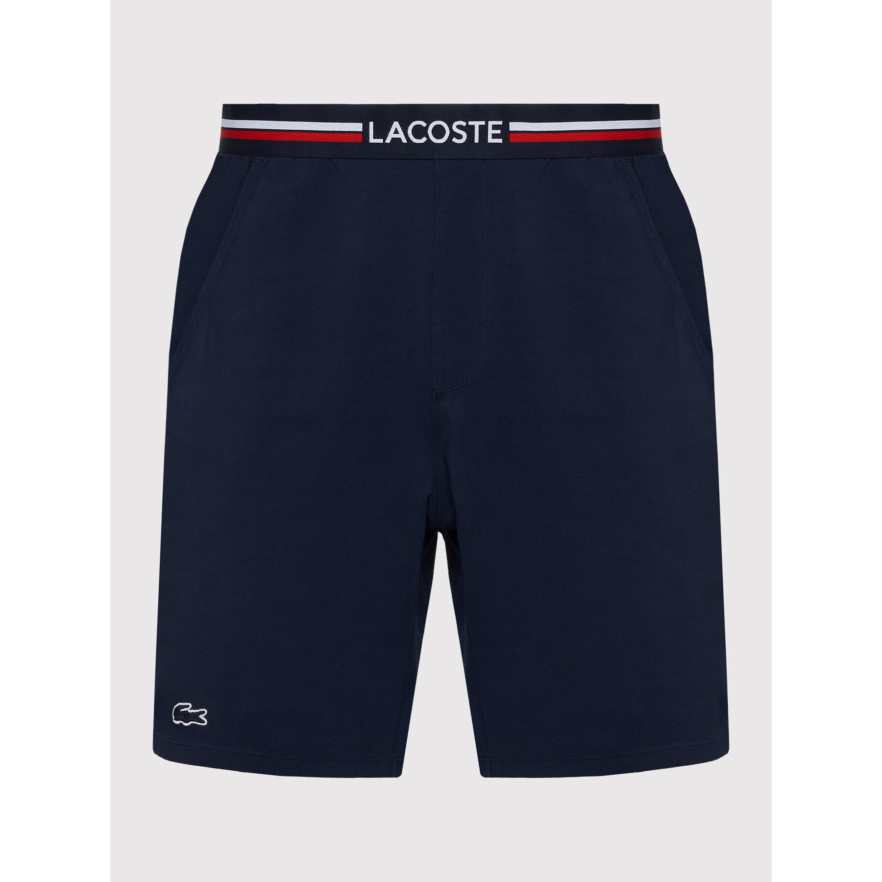 Lacoste Спортни шорти GH3448 Тъмносин Regular Fit - Pepit.bg