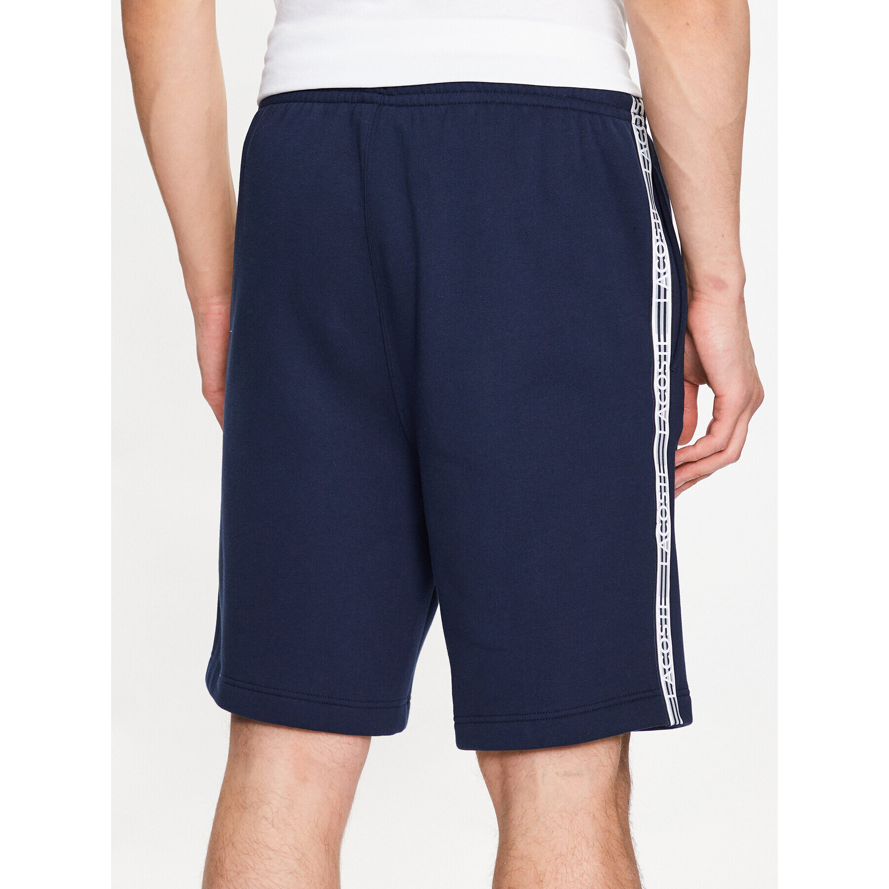 Lacoste Спортни шорти GH5074 Тъмносин Regular Fit - Pepit.bg