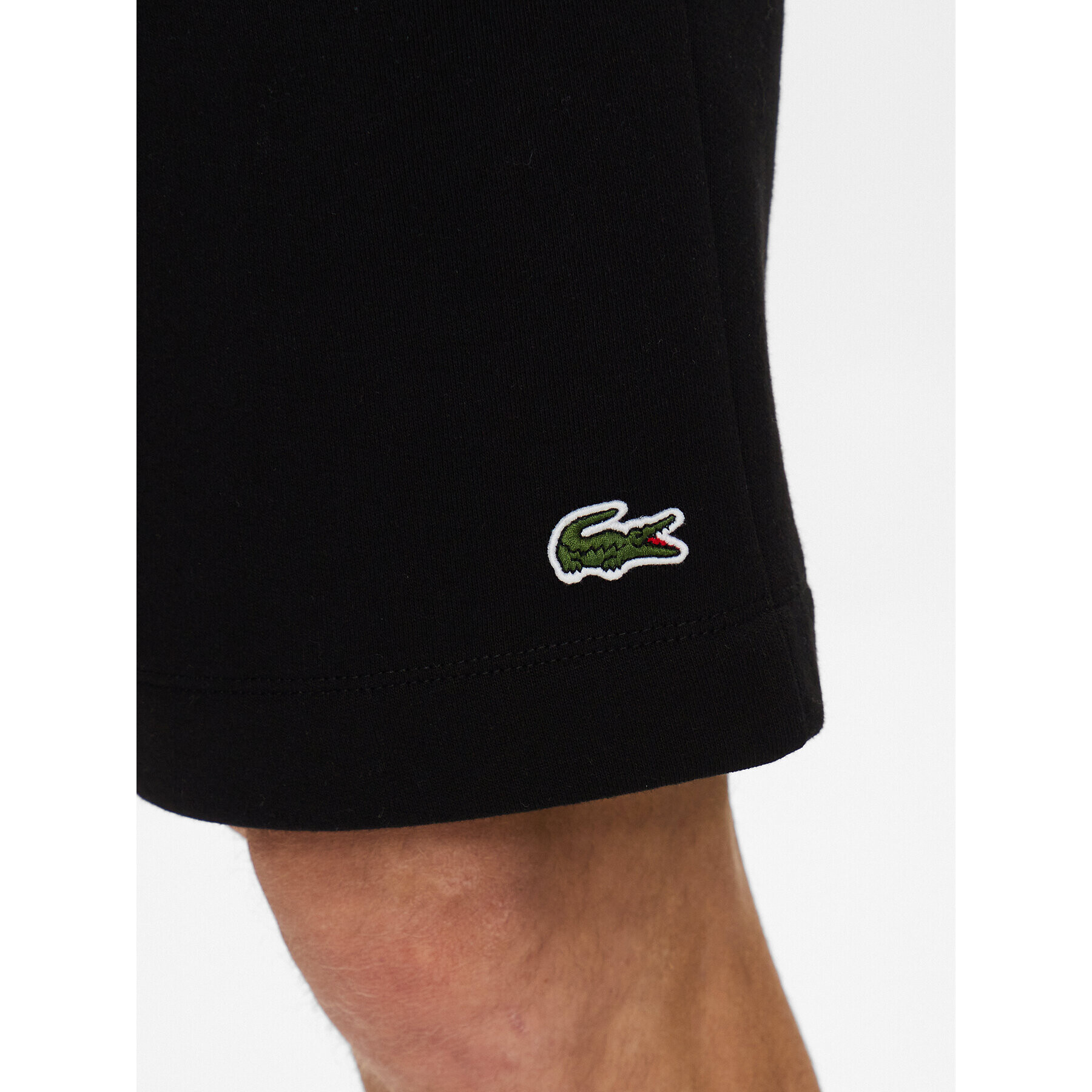 Lacoste Спортни шорти GH9627 Черен Regular Fit - Pepit.bg