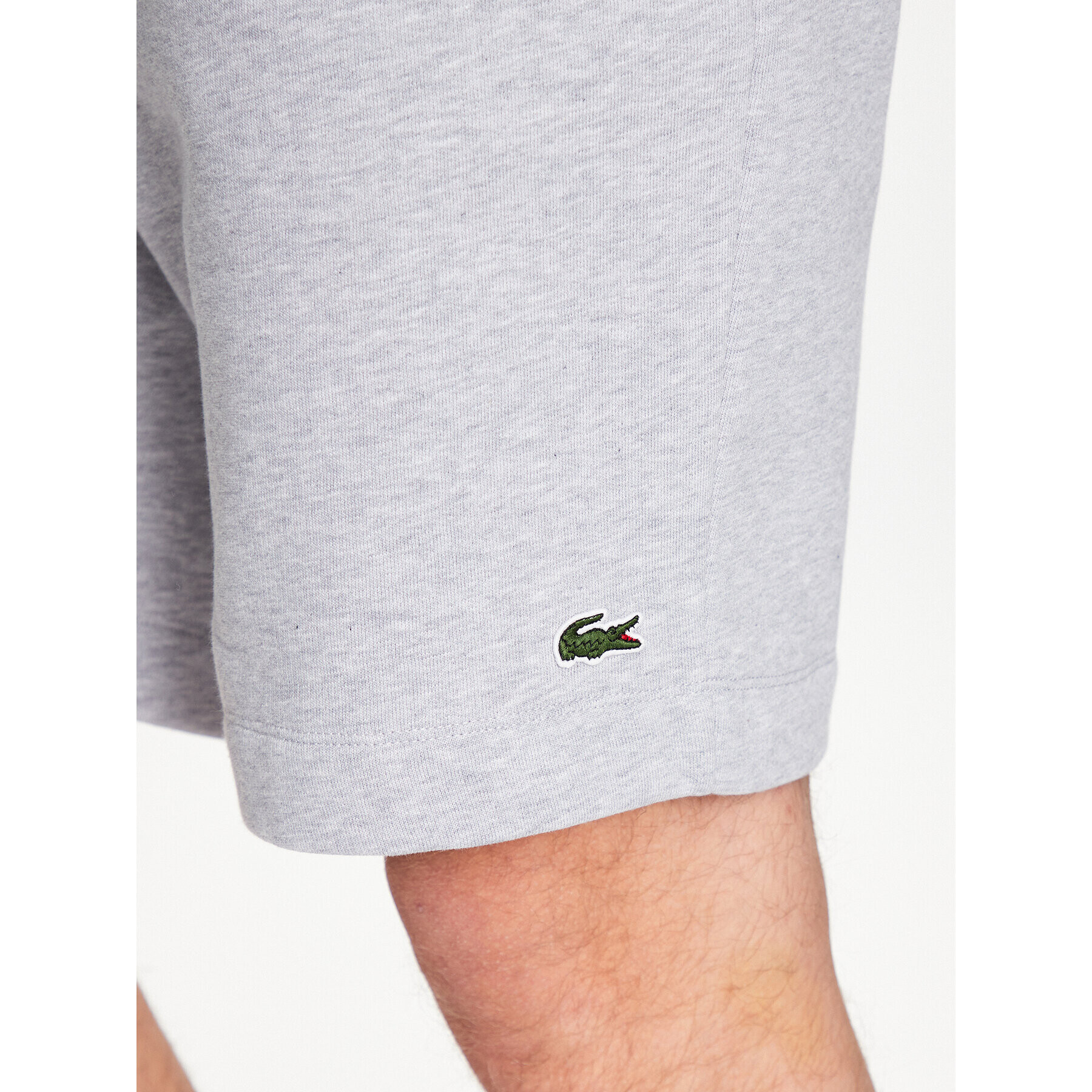 Lacoste Спортни шорти GH9627 Сив Regular Fit - Pepit.bg