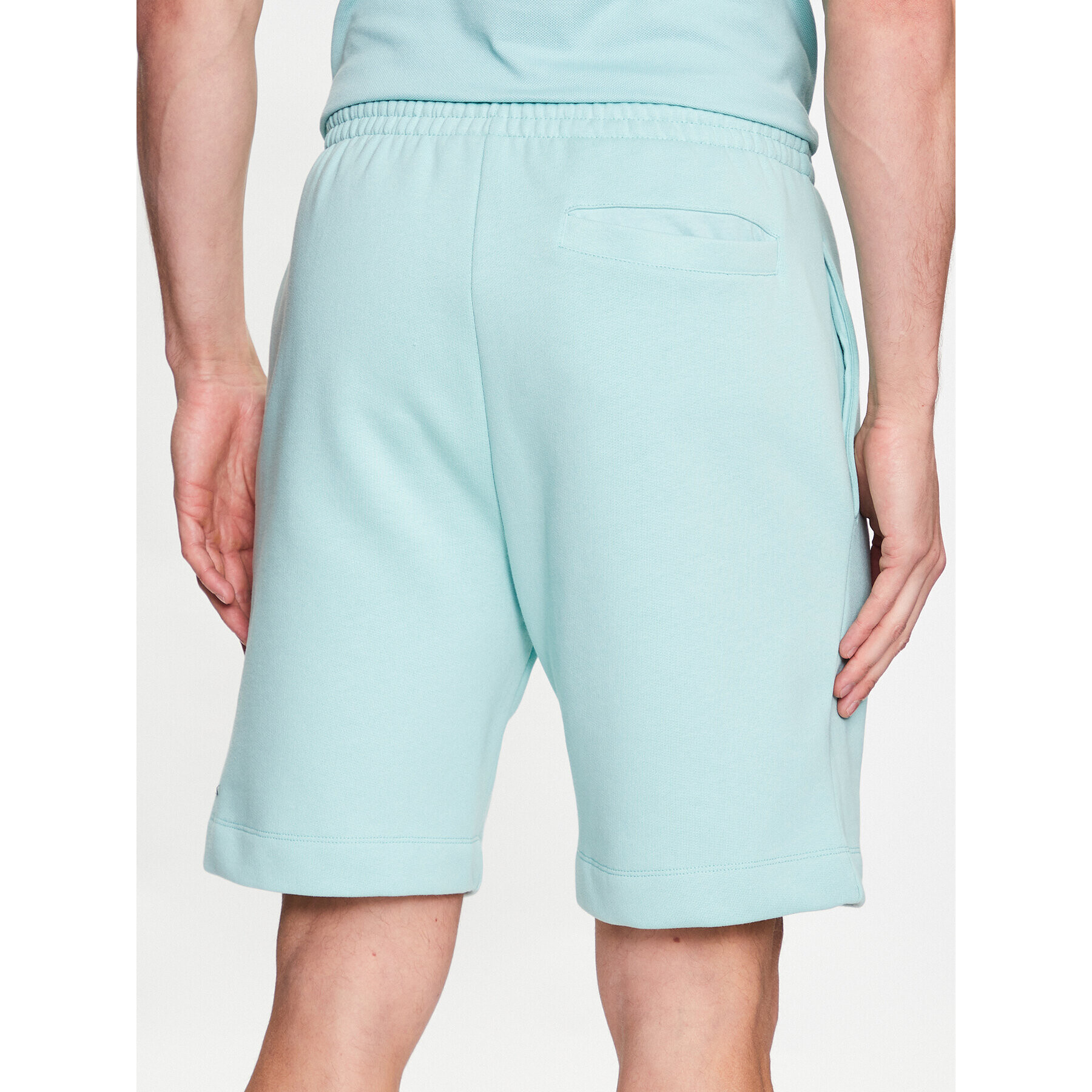 Lacoste Спортни шорти GH9627 Зелен Regular Fit - Pepit.bg