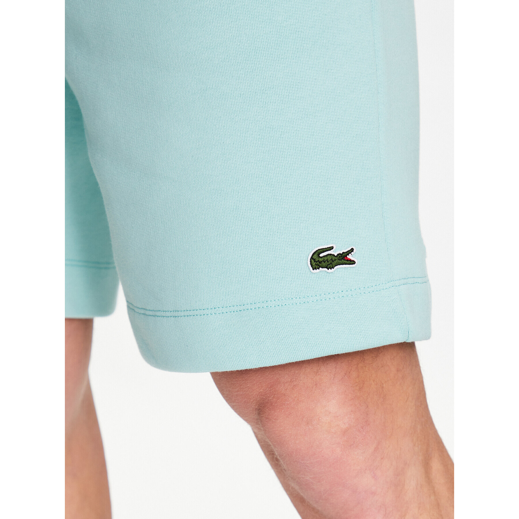 Lacoste Спортни шорти GH9627 Зелен Regular Fit - Pepit.bg