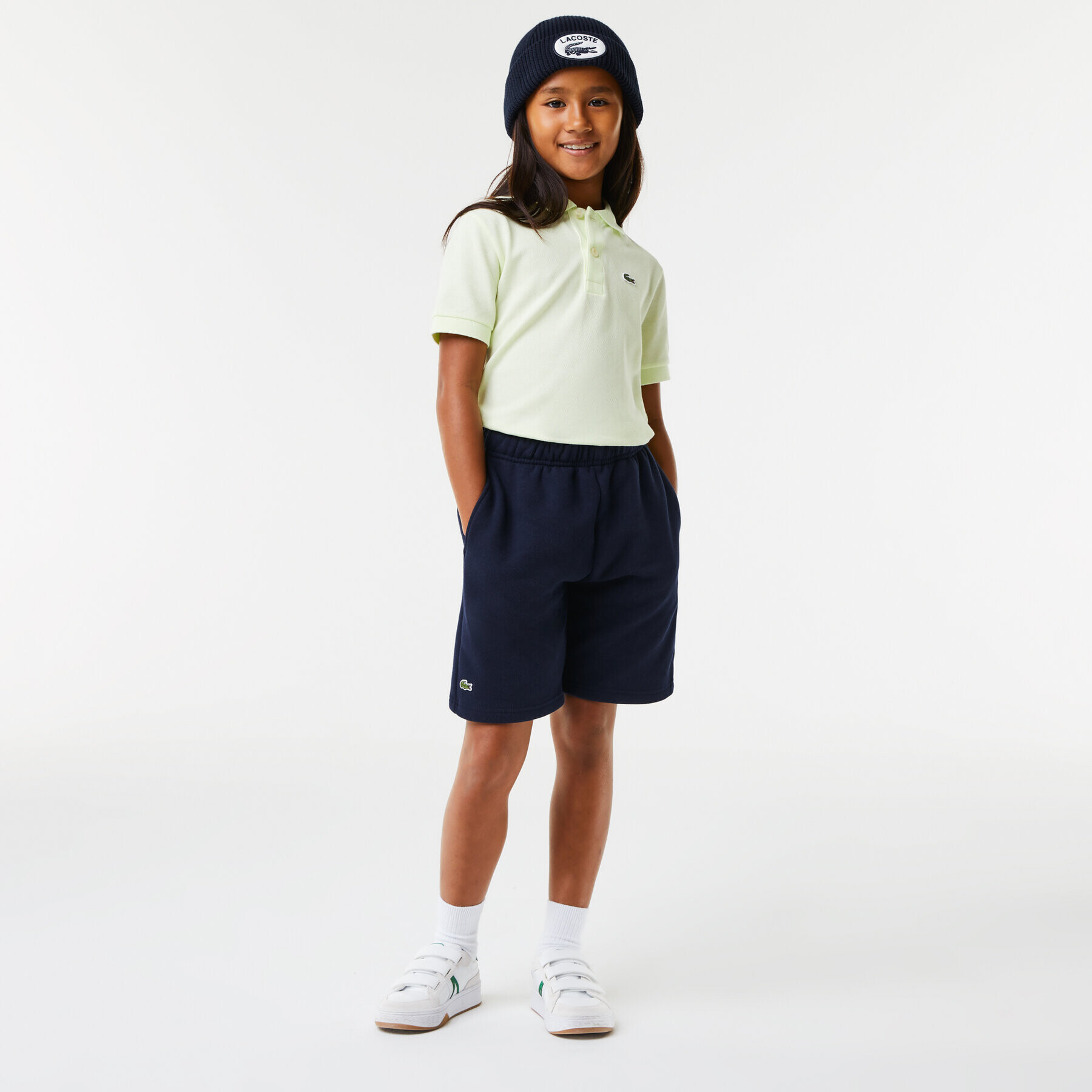 Lacoste Спортни шорти GJ9733 Тъмносин Regular Fit - Pepit.bg
