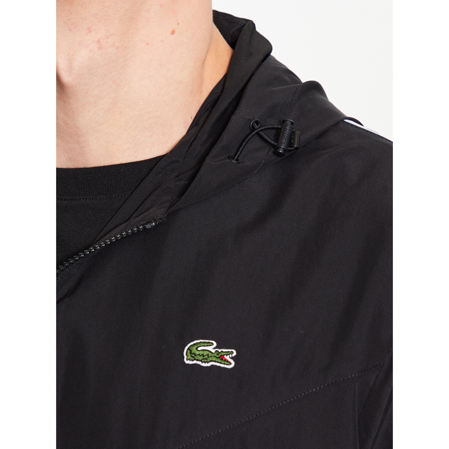 Lacoste Суитшърт BH5380 Черен Regular Fit - Pepit.bg