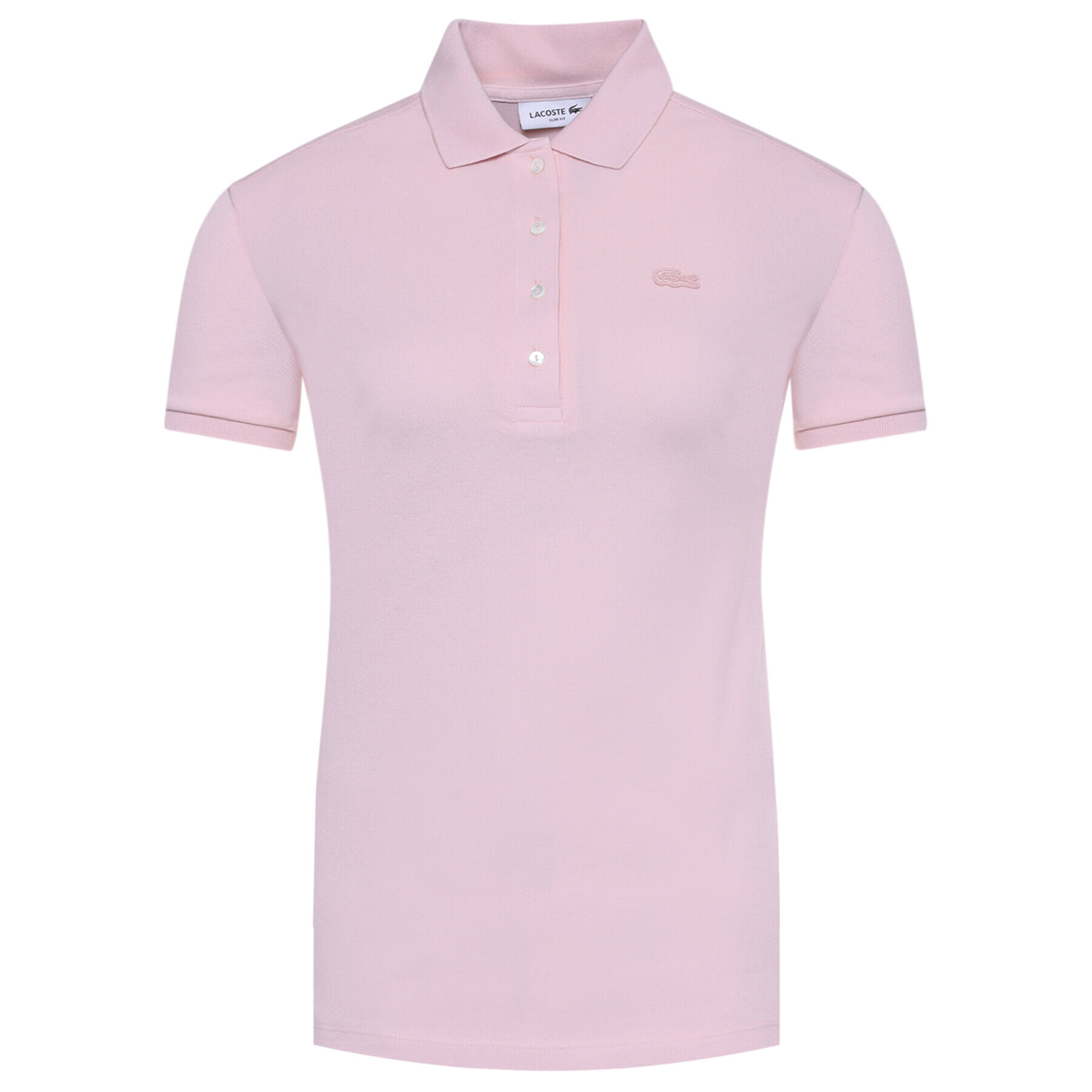 Lacoste Суитшърт PF5462 Розов Slim Fit - Pepit.bg