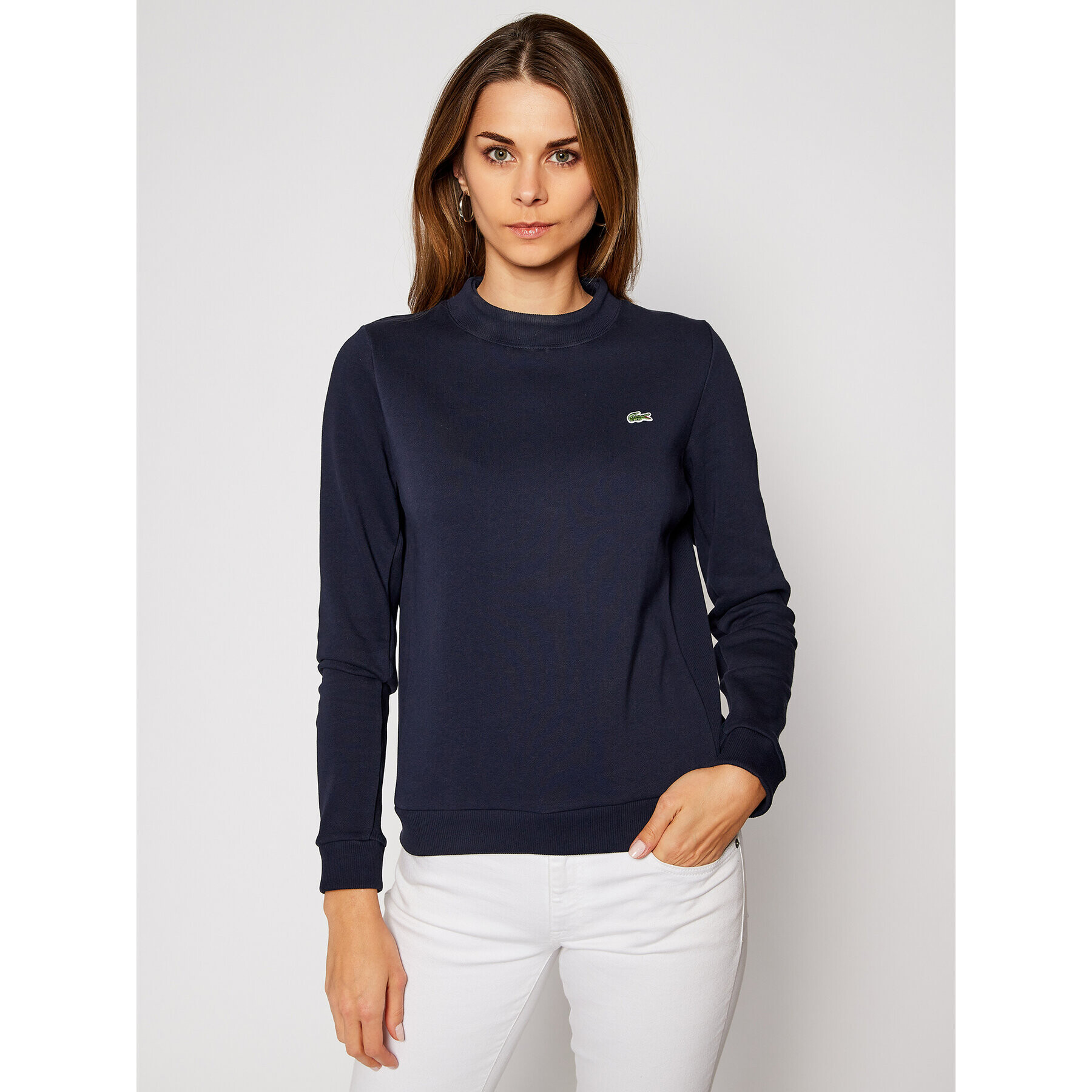Lacoste Суитшърт SF2133 Тъмносин Regular Fit - Pepit.bg