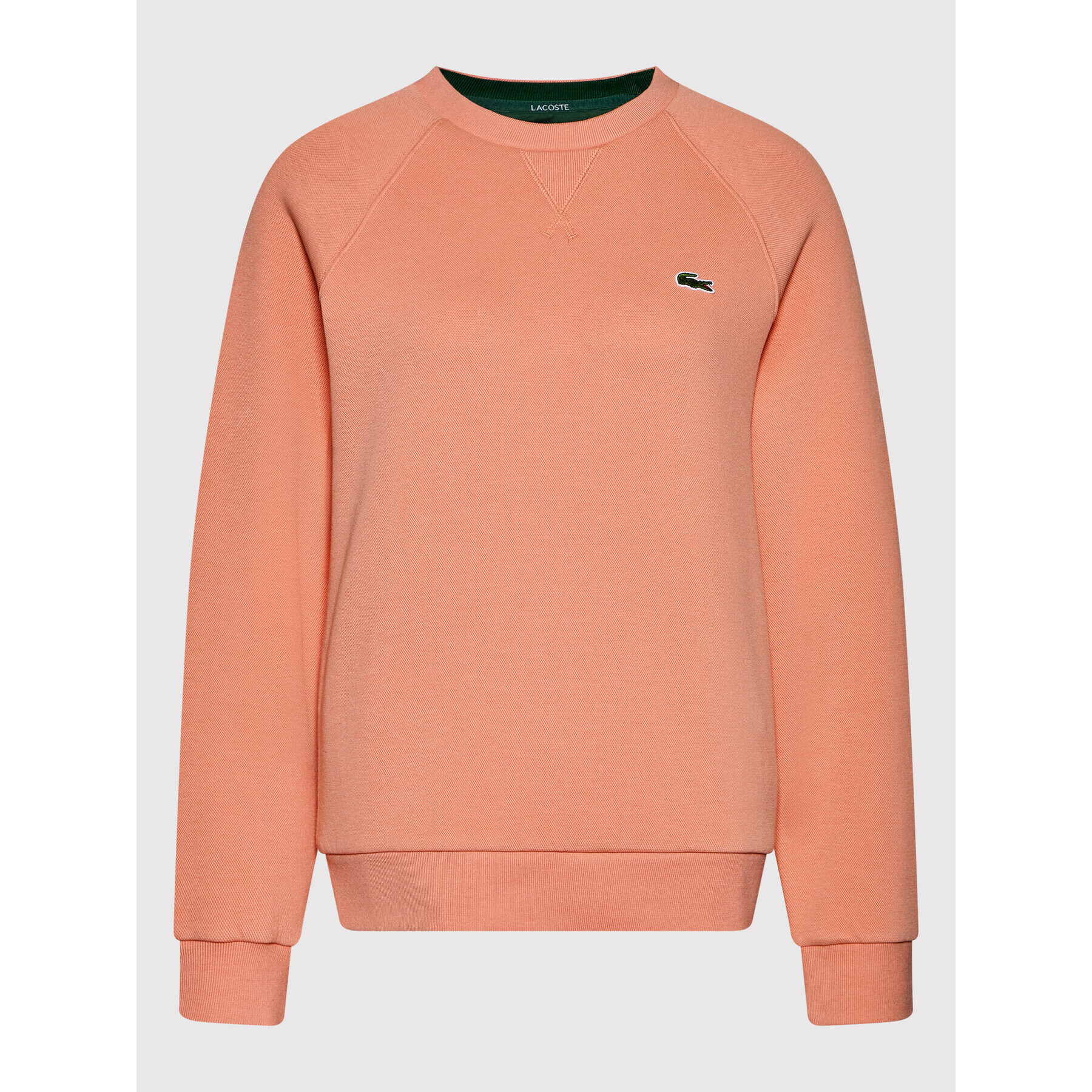 Lacoste Суитшърт SF7073 Розов Regular Fit - Pepit.bg