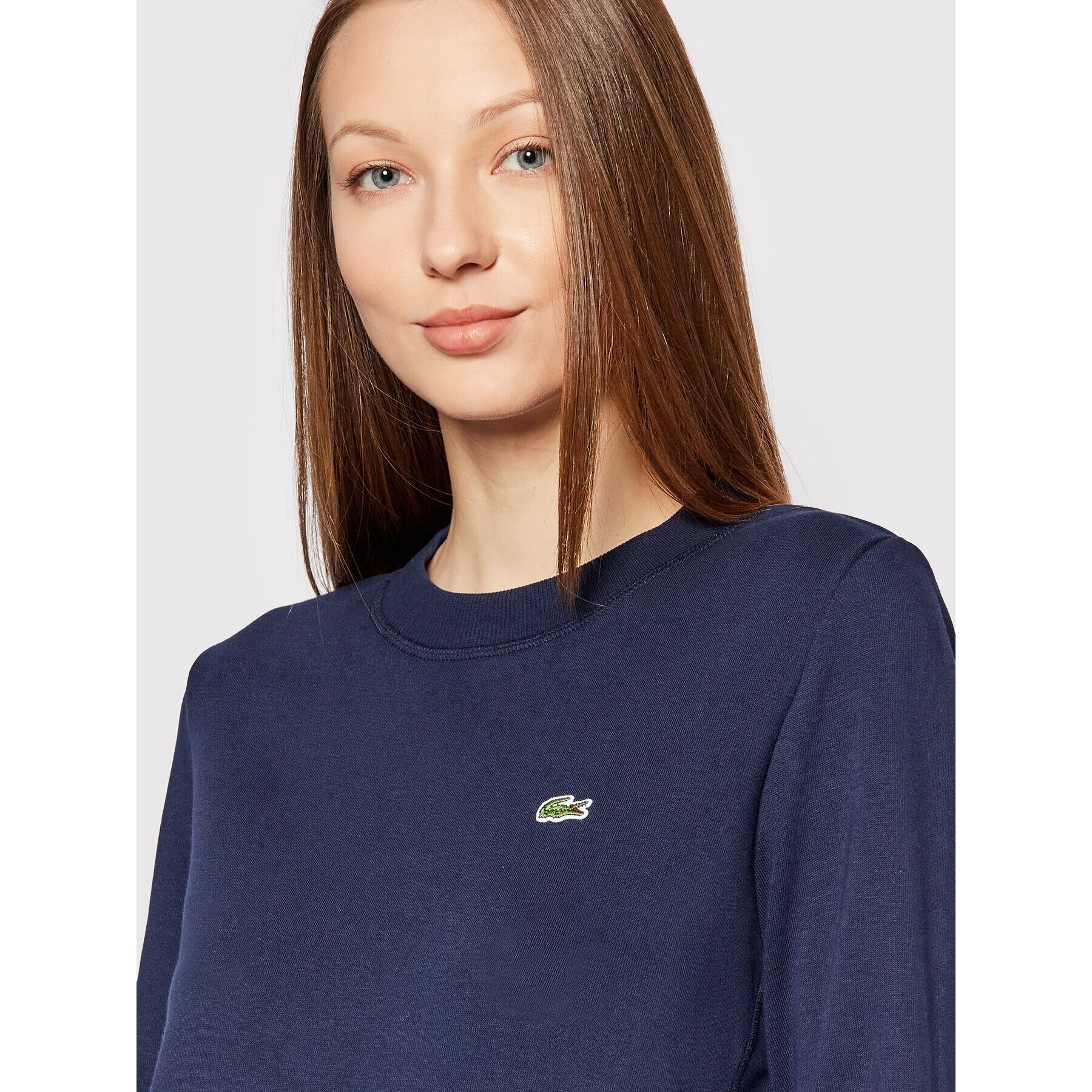 Lacoste Суитшърт SF7089 Тъмносин Regular Fit - Pepit.bg