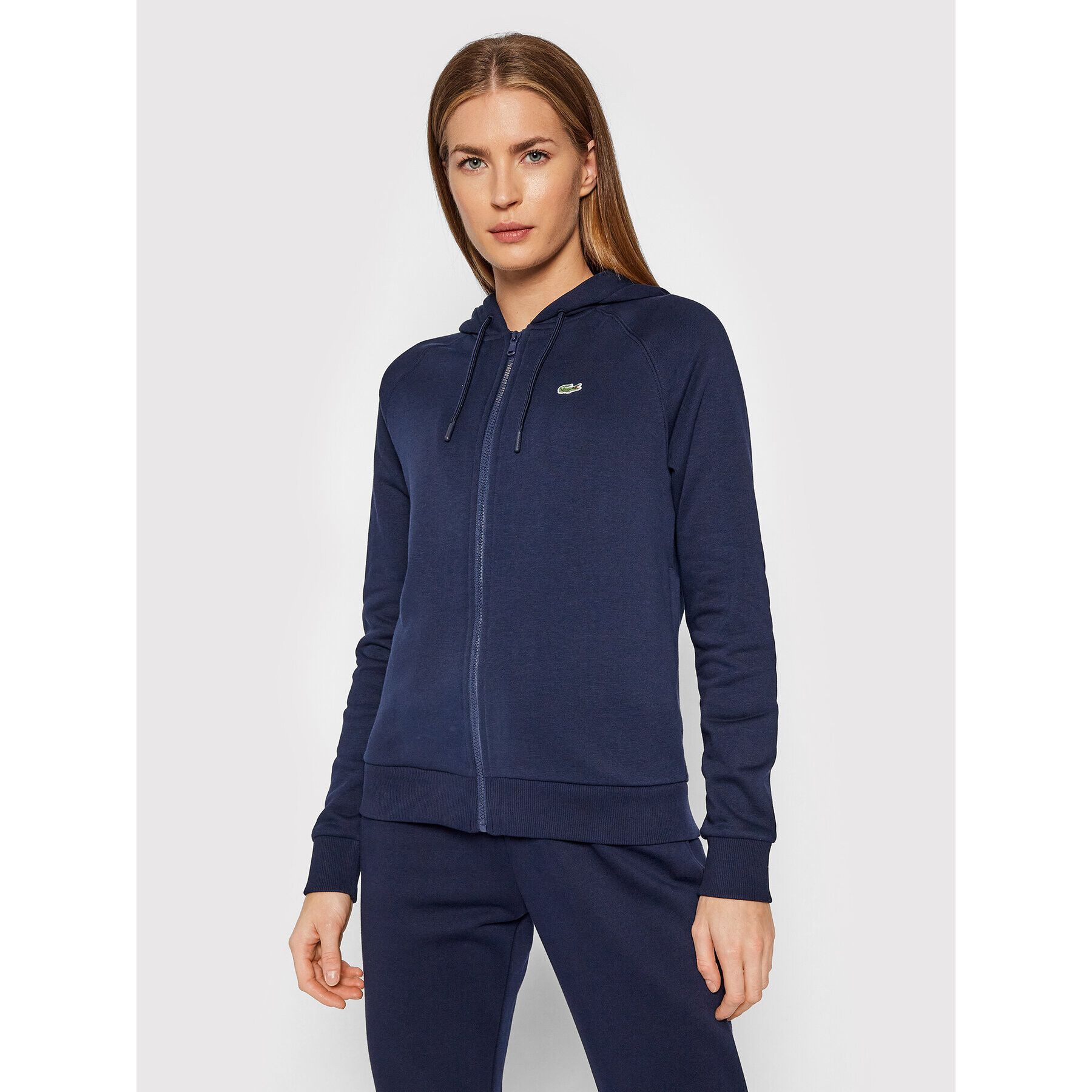 Lacoste Суитшърт SF7090 Тъмносин Regular Fit - Pepit.bg