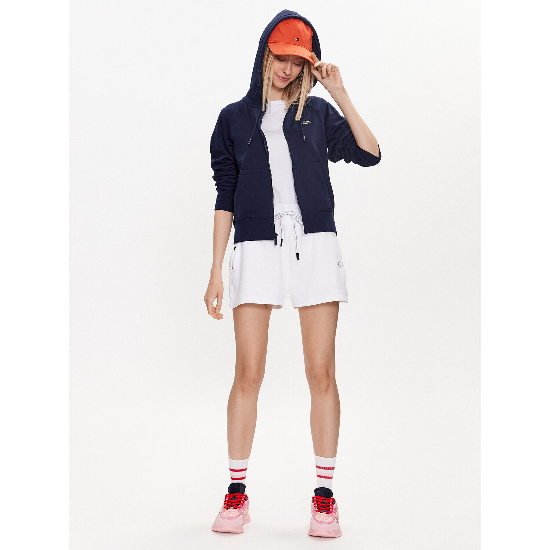 Lacoste Суитшърт SF9213 Тъмносин Regular Fit - Pepit.bg