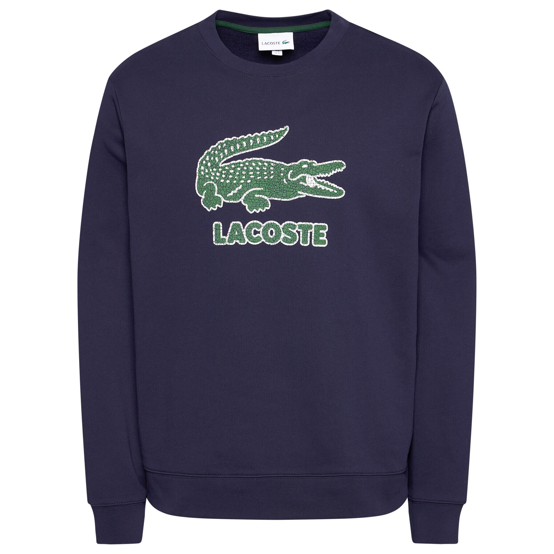 Lacoste Суитшърт SH0065 Тъмносин Regular Fit - Pepit.bg