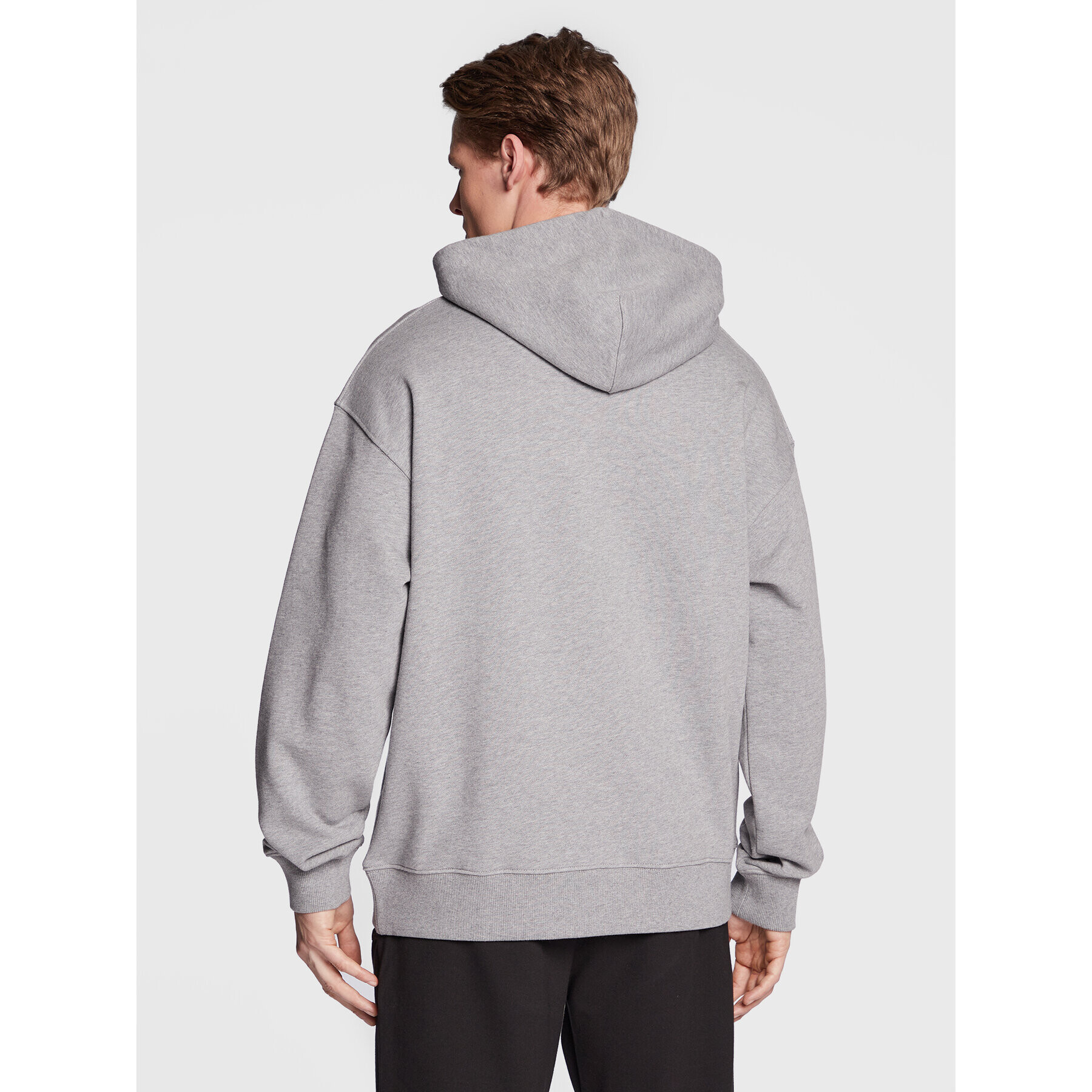 Lacoste Суитшърт SH0107 Сив Loose Fit - Pepit.bg