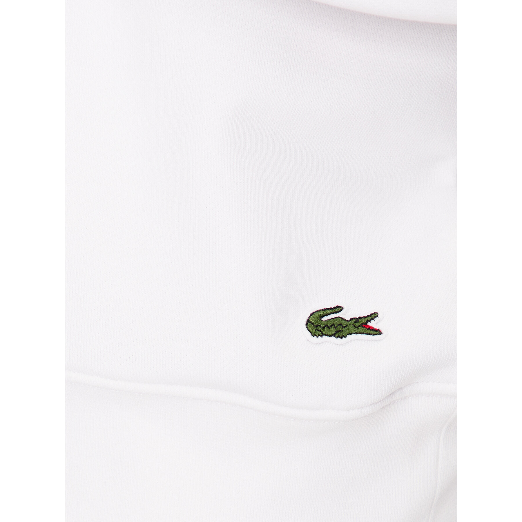 Lacoste Суитшърт SH1281 Бял Regular Fit - Pepit.bg
