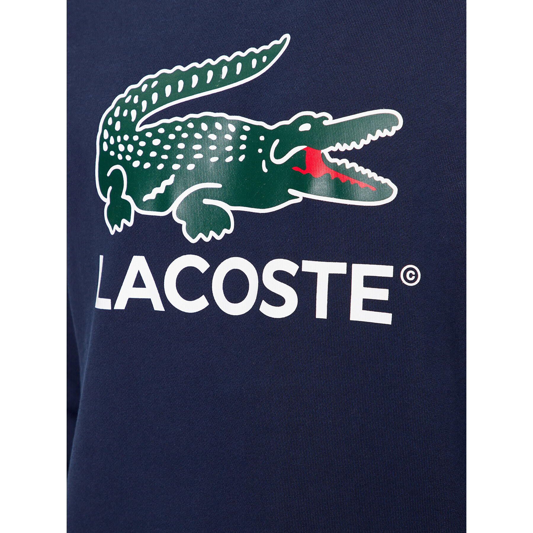 Lacoste Суитшърт SH1281 Тъмносин Regular Fit - Pepit.bg