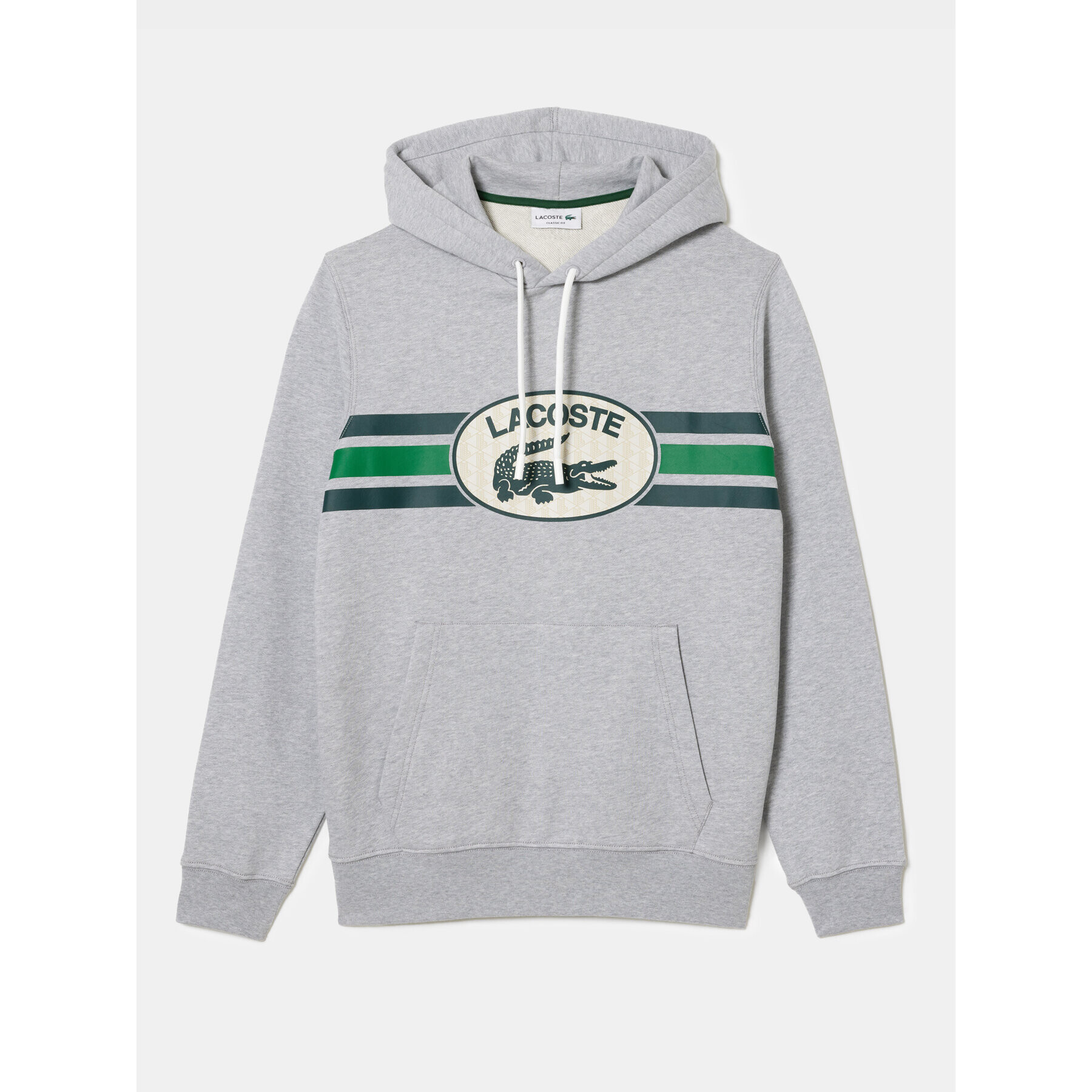 Lacoste Суитшърт SH1413 Сив Regular Fit - Pepit.bg