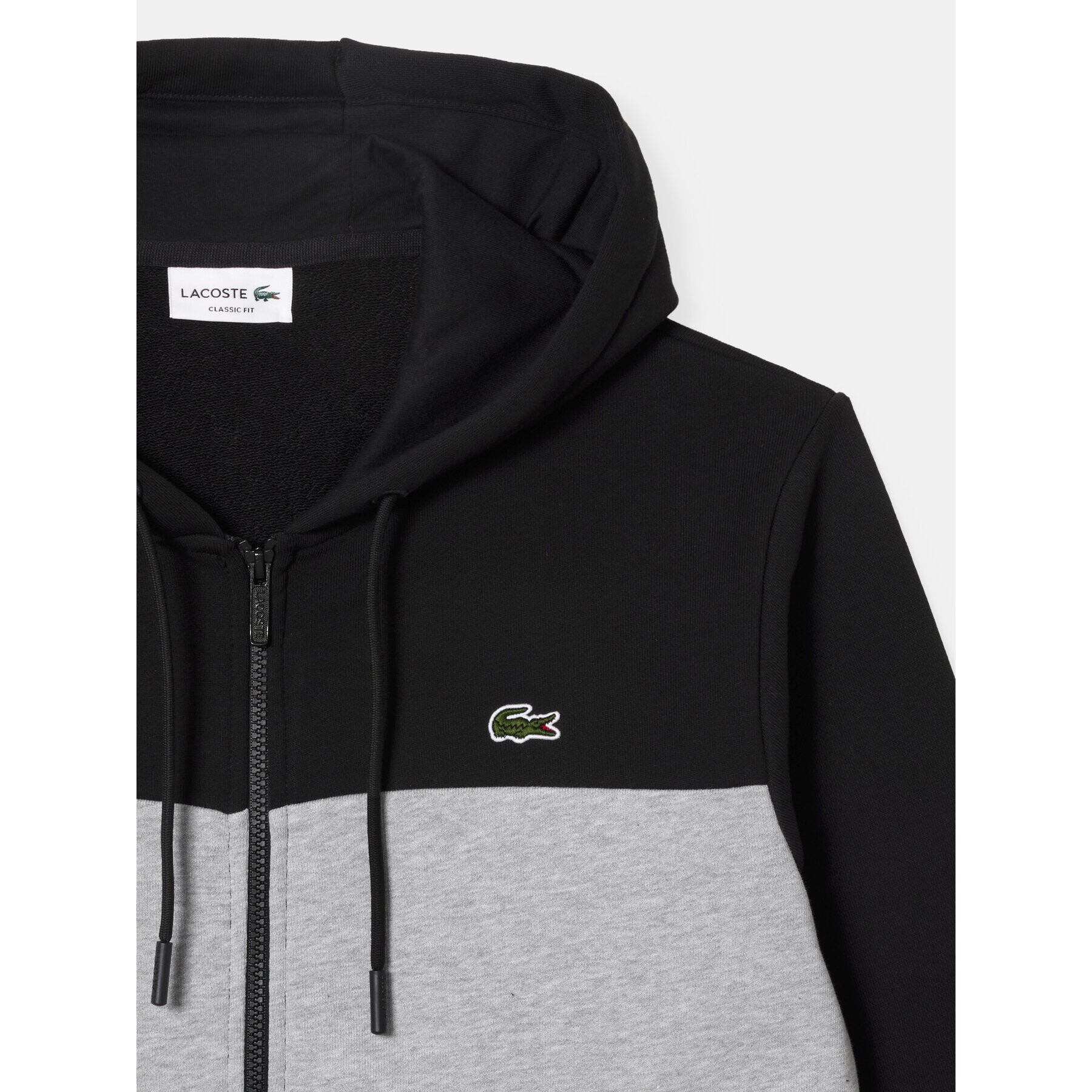 Lacoste Суитшърт SH1416 Черен Regular Fit - Pepit.bg