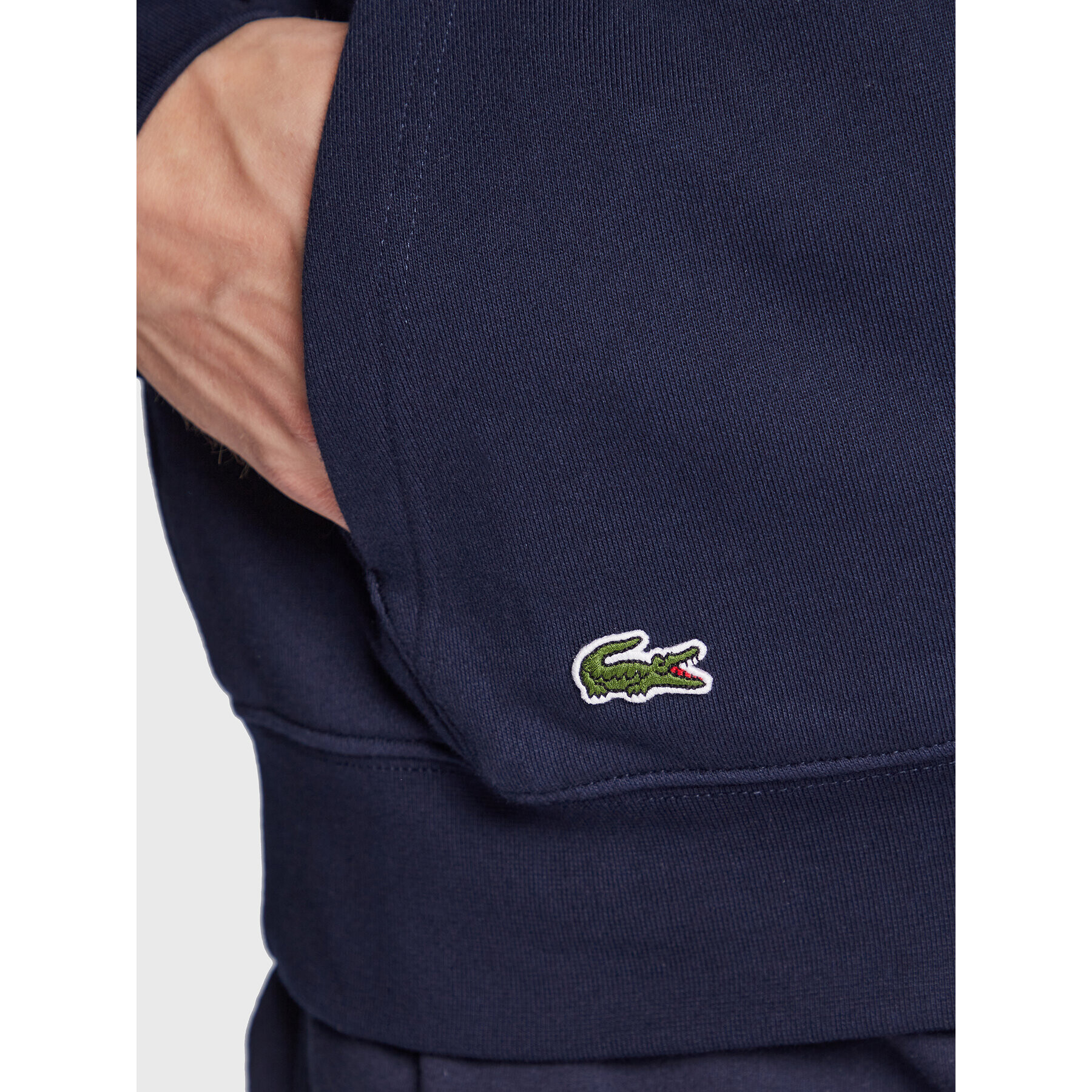 Lacoste Суитшърт SH2481 Тъмносин Regular Fit - Pepit.bg