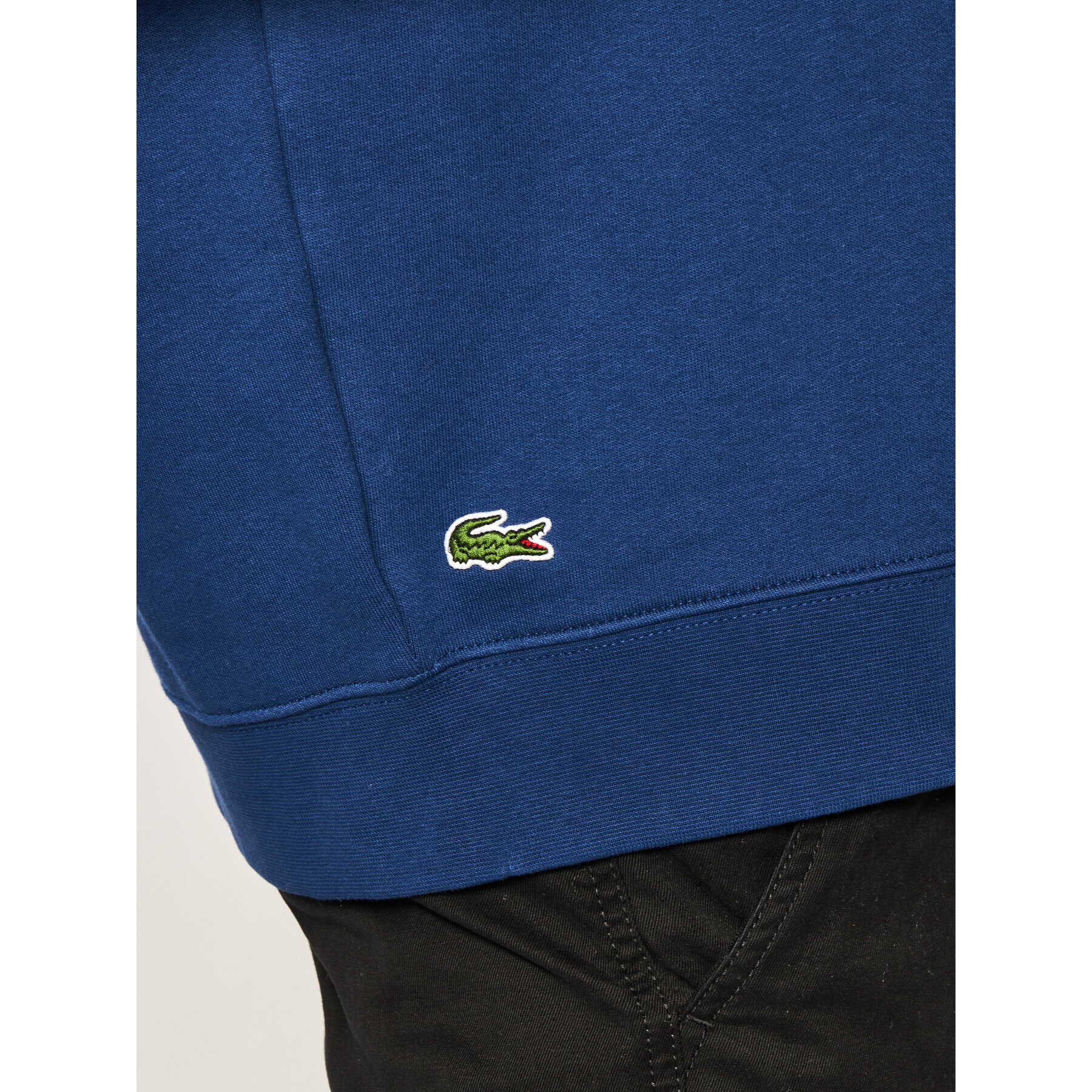 Lacoste Суитшърт SH4899 Тъмносин Regular Fit - Pepit.bg
