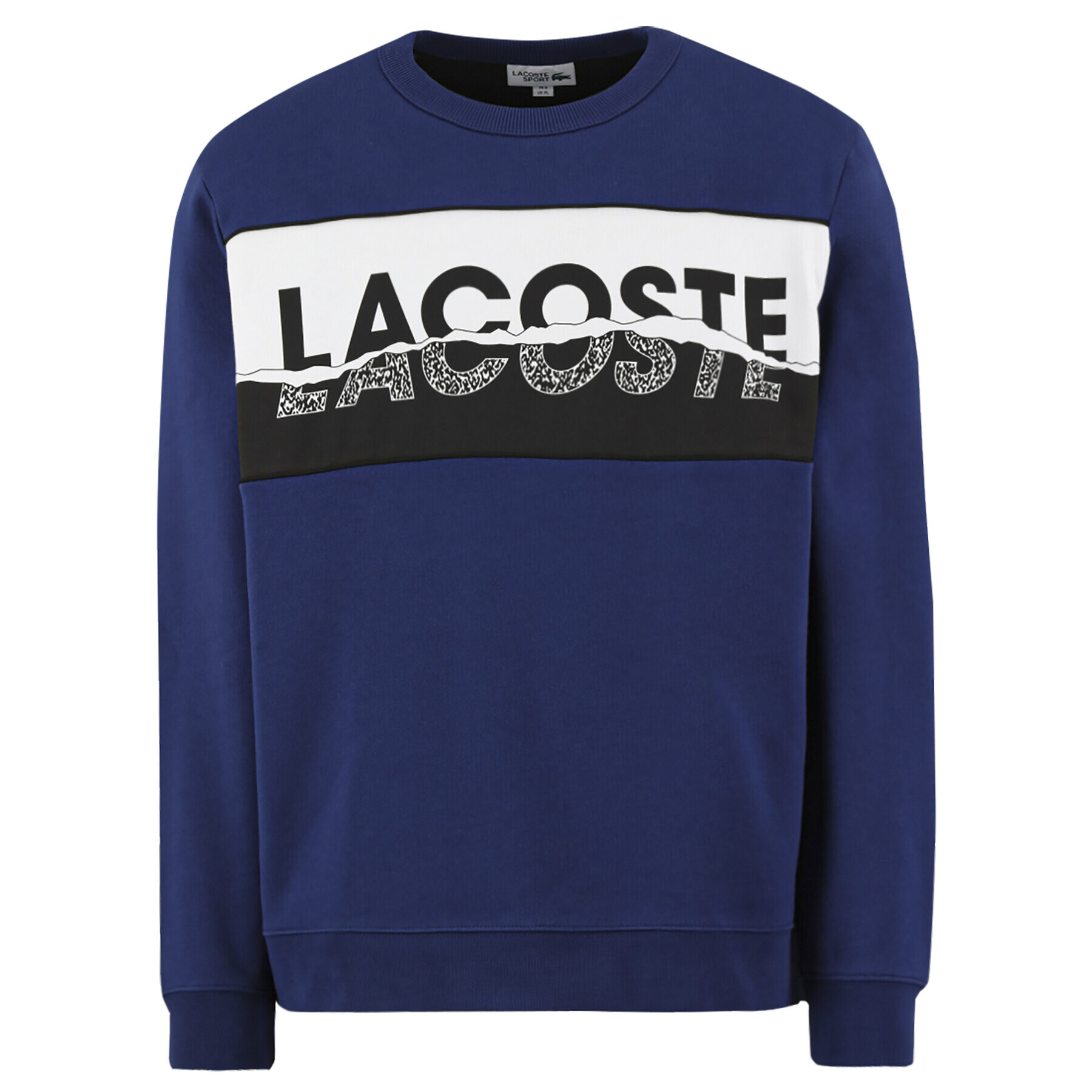 Lacoste Суитшърт SH4899 Тъмносин Regular Fit - Pepit.bg