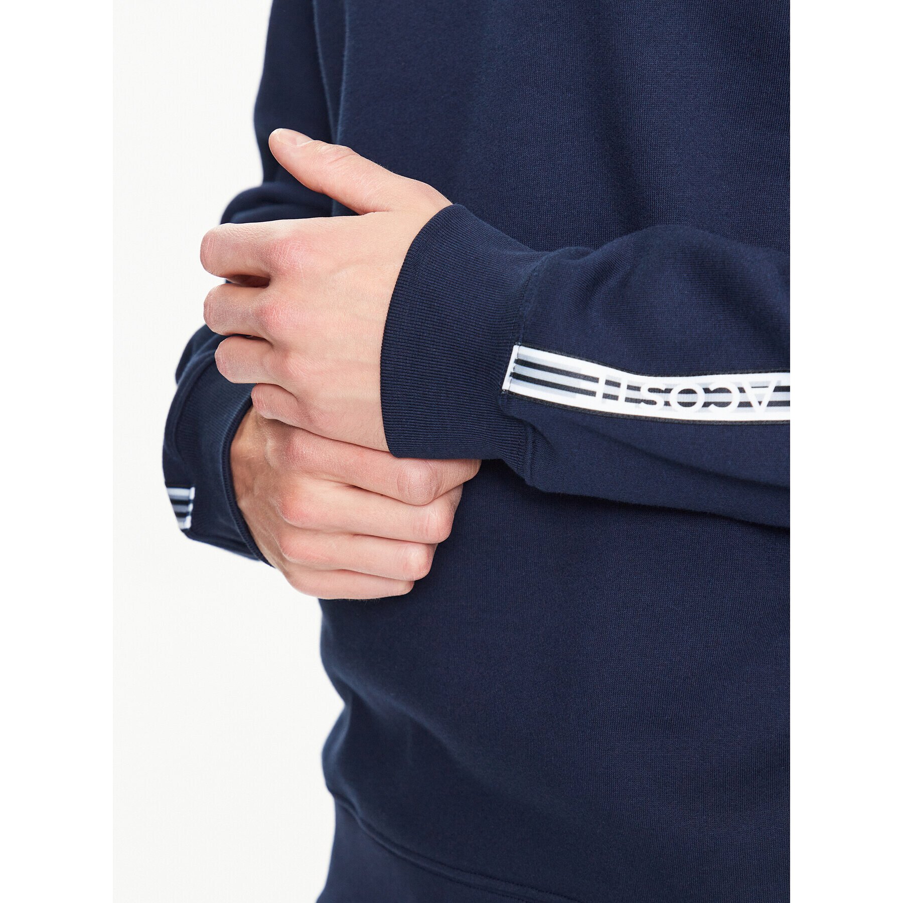 Lacoste Суитшърт SH5073 Тъмносин Regular Fit - Pepit.bg