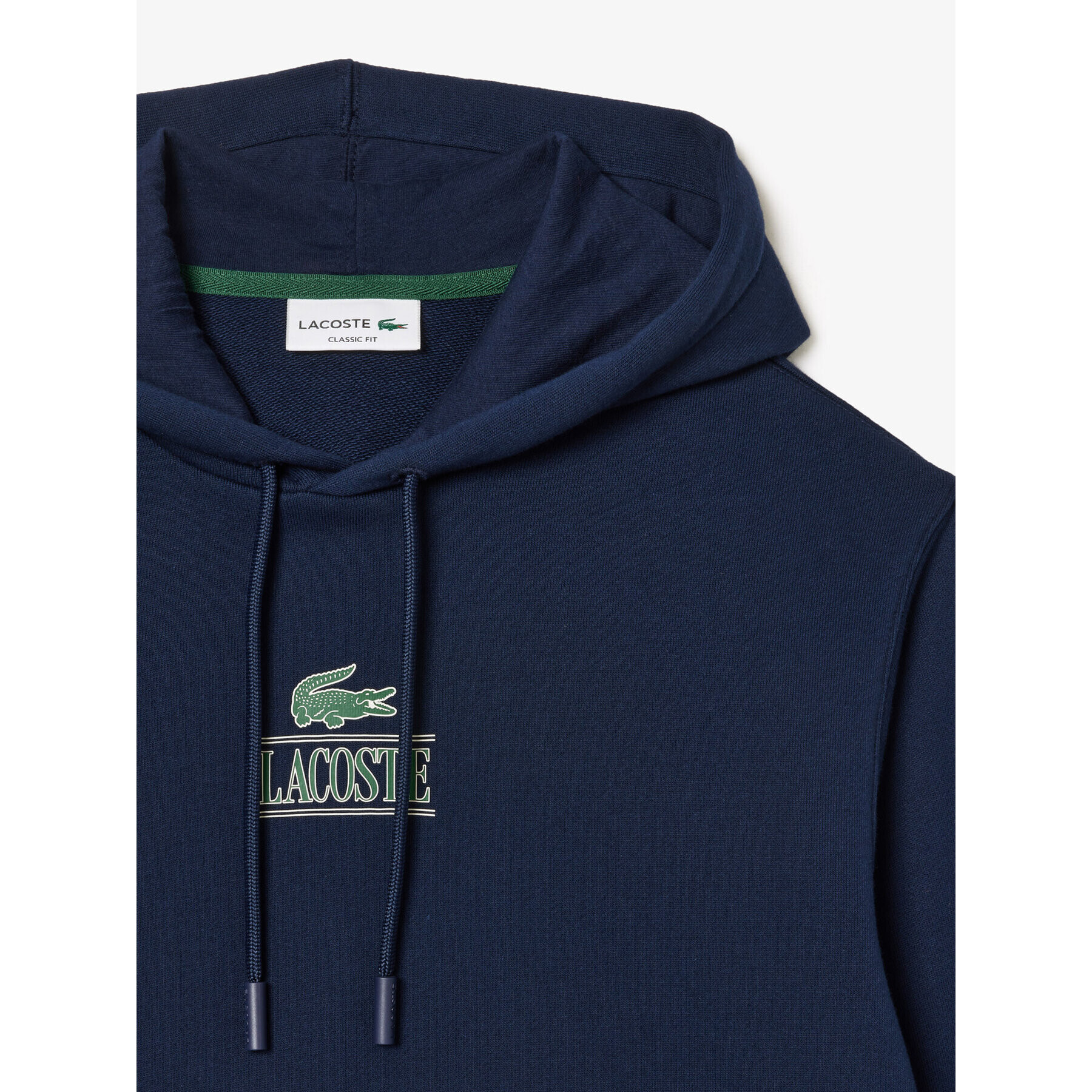 Lacoste Суитшърт SH5643 Тъмносин Classic Fit - Pepit.bg