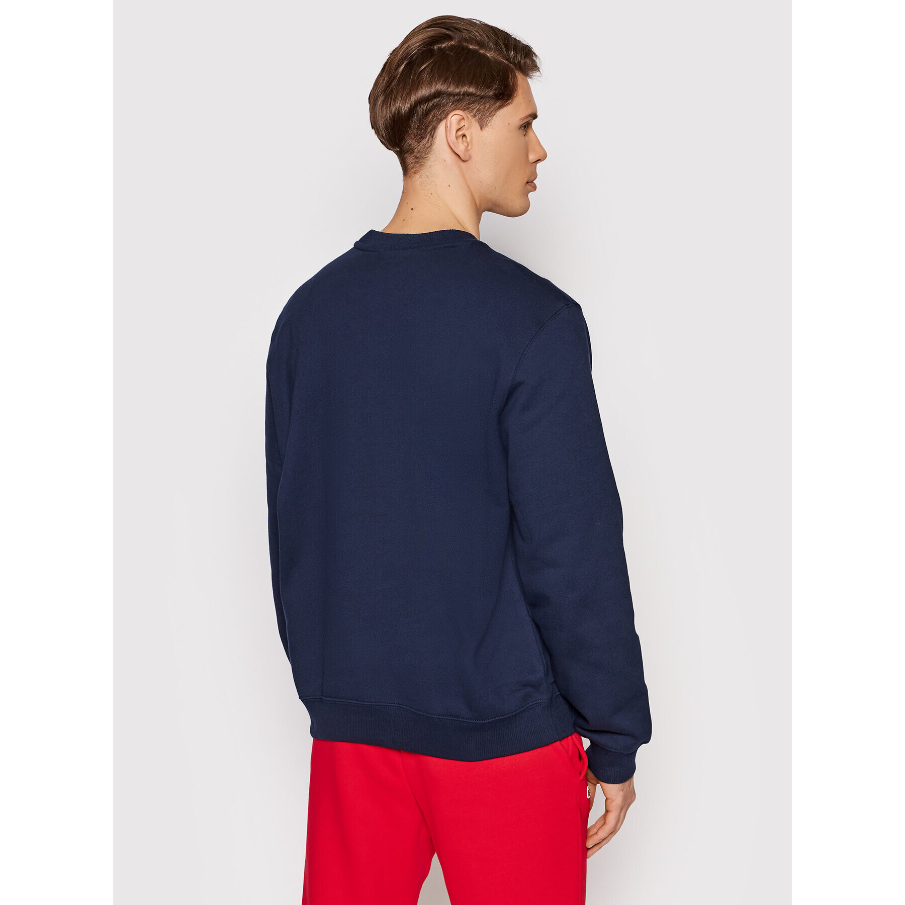 Lacoste Суитшърт SH7419 Тъмносин Classic Fit - Pepit.bg