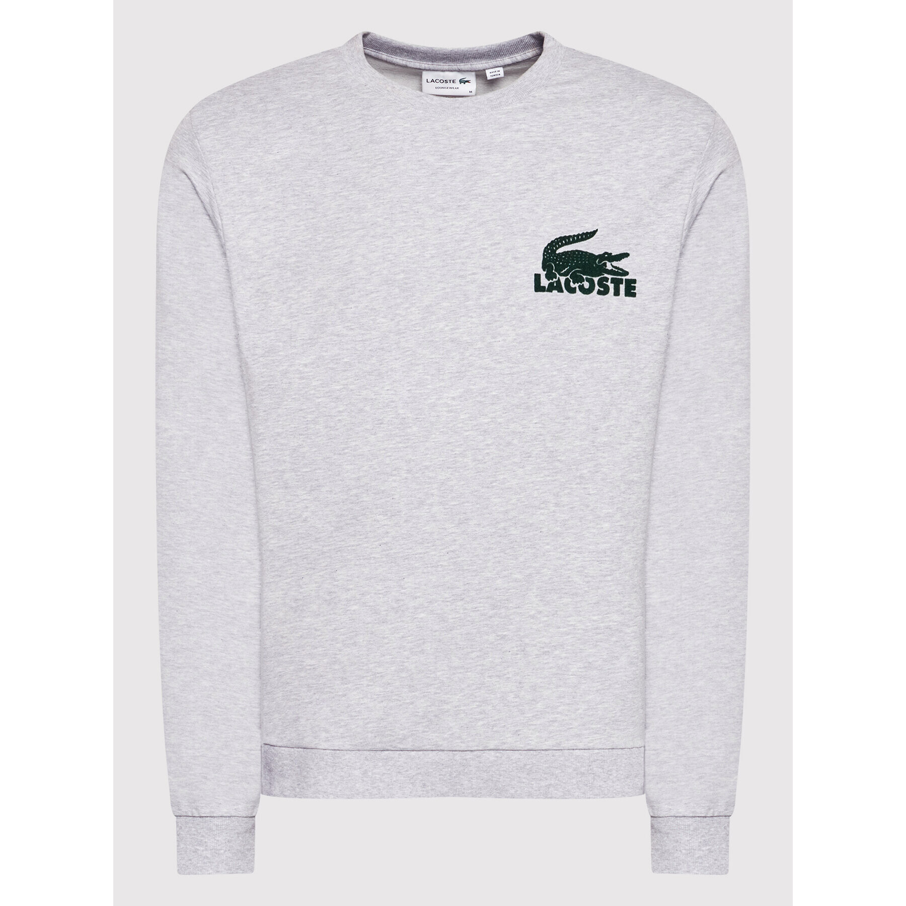 Lacoste Суитшърт SH7477 Сив Regular Fit - Pepit.bg