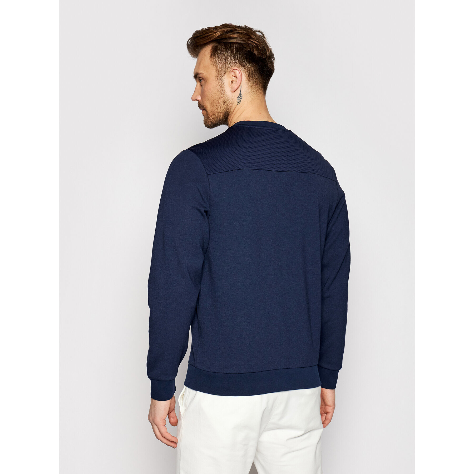 Lacoste Суитшърт SH9604 Тъмносин Regular Fit - Pepit.bg