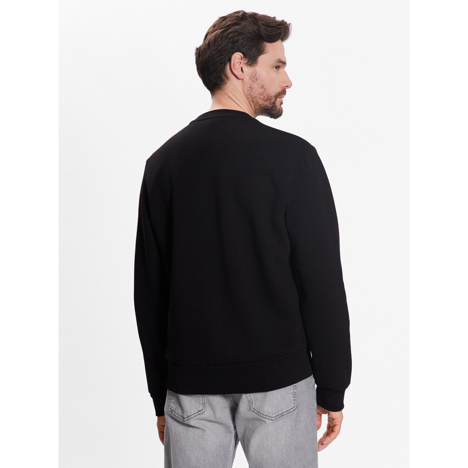 Lacoste Суитшърт SH9608 Черен Regular Fit - Pepit.bg
