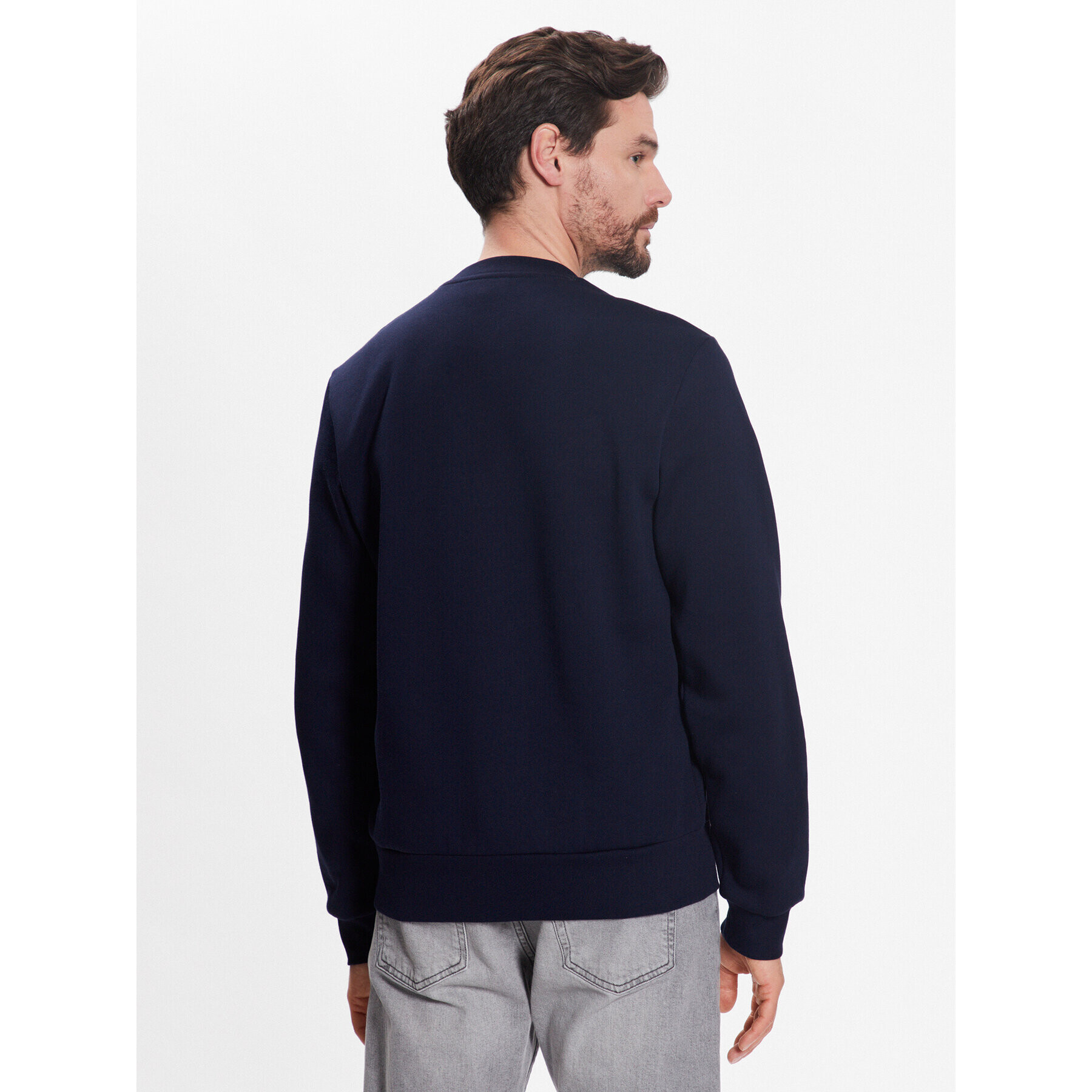 Lacoste Суитшърт SH9608 Тъмносин Regular Fit - Pepit.bg