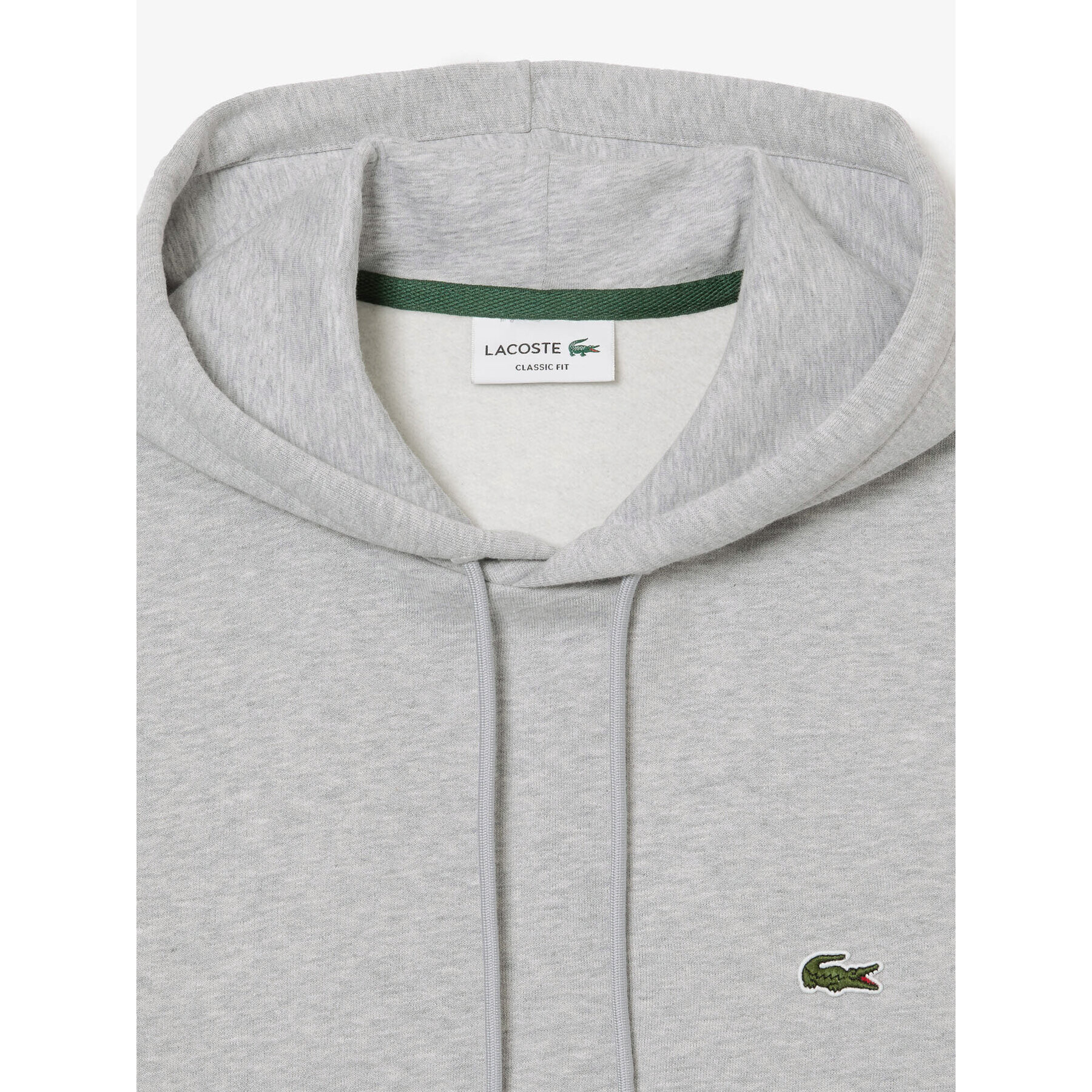 Lacoste Суитшърт SH9623 Сив Classic Fit - Pepit.bg