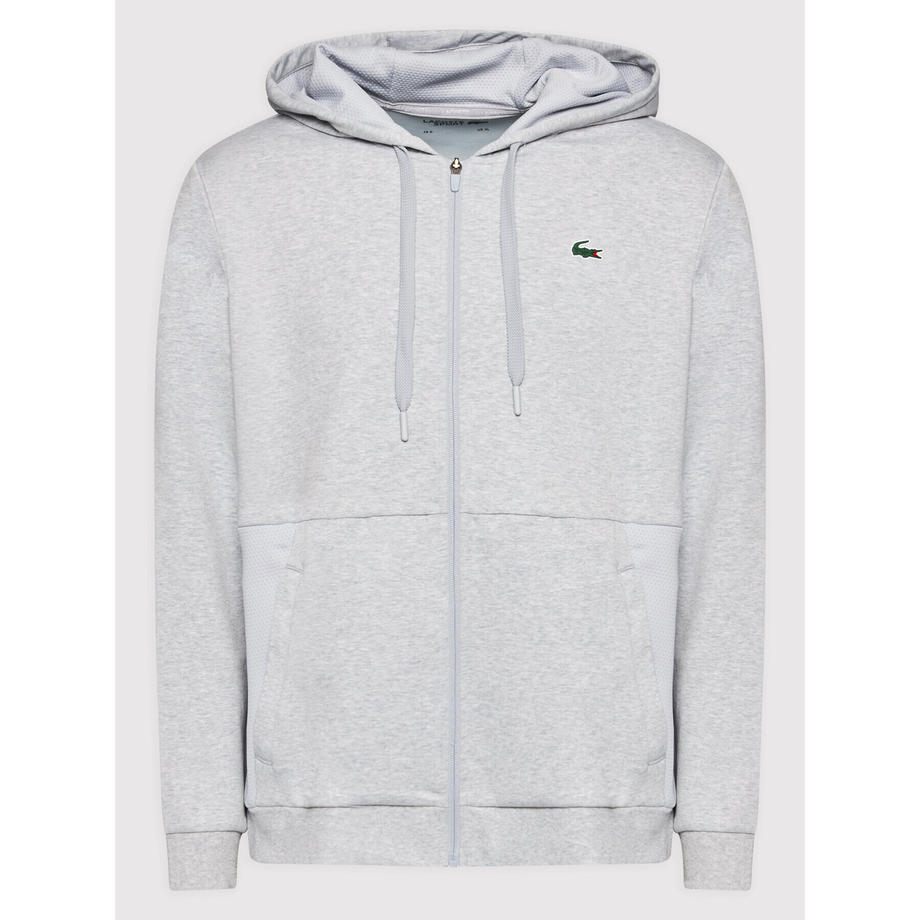 Lacoste Суитшърт SH9676 Сив Regular Fit - Pepit.bg