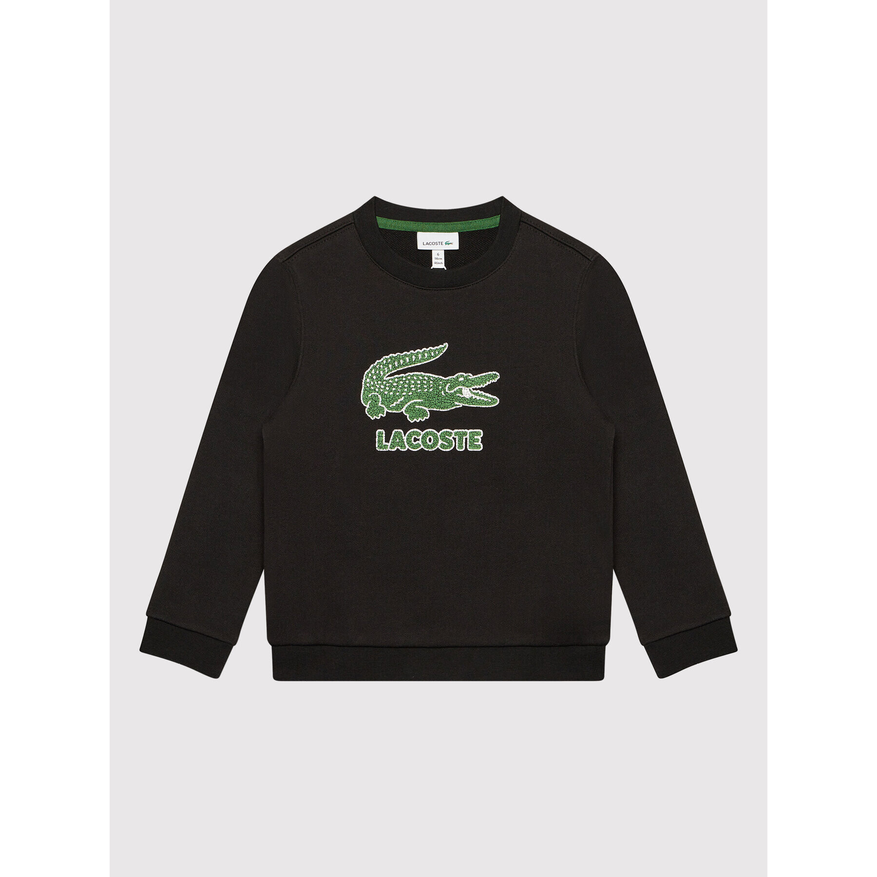 Lacoste Суитшърт SJ1964 Черен Regular Fit - Pepit.bg