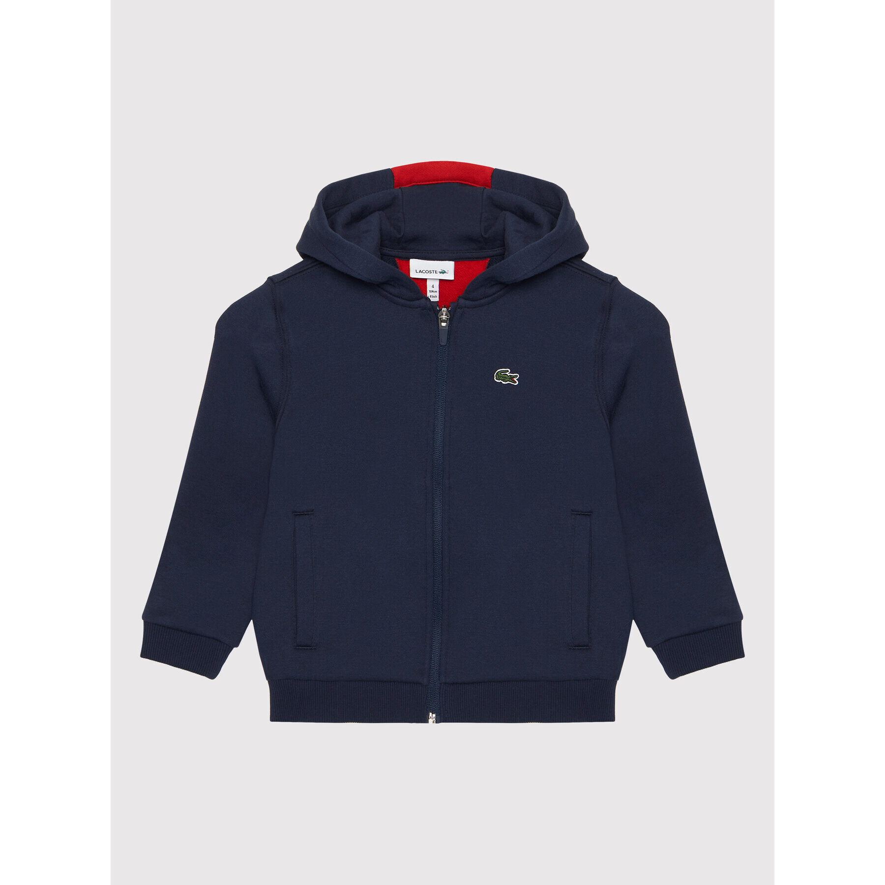 Lacoste Суитшърт SJ2644 Тъмносин Regular Fit - Pepit.bg