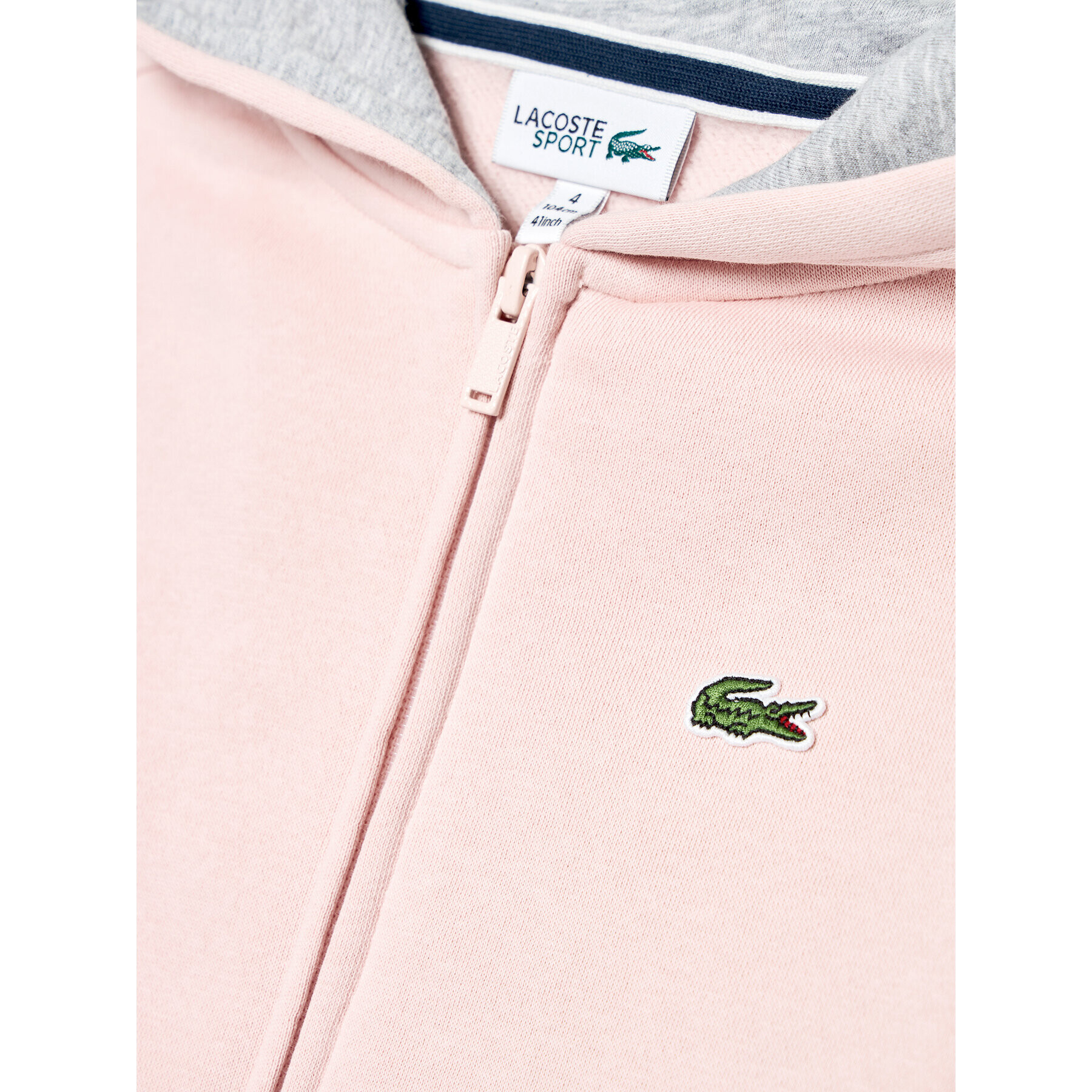 Lacoste Суитшърт SJ2903 Розов Regular Fit - Pepit.bg