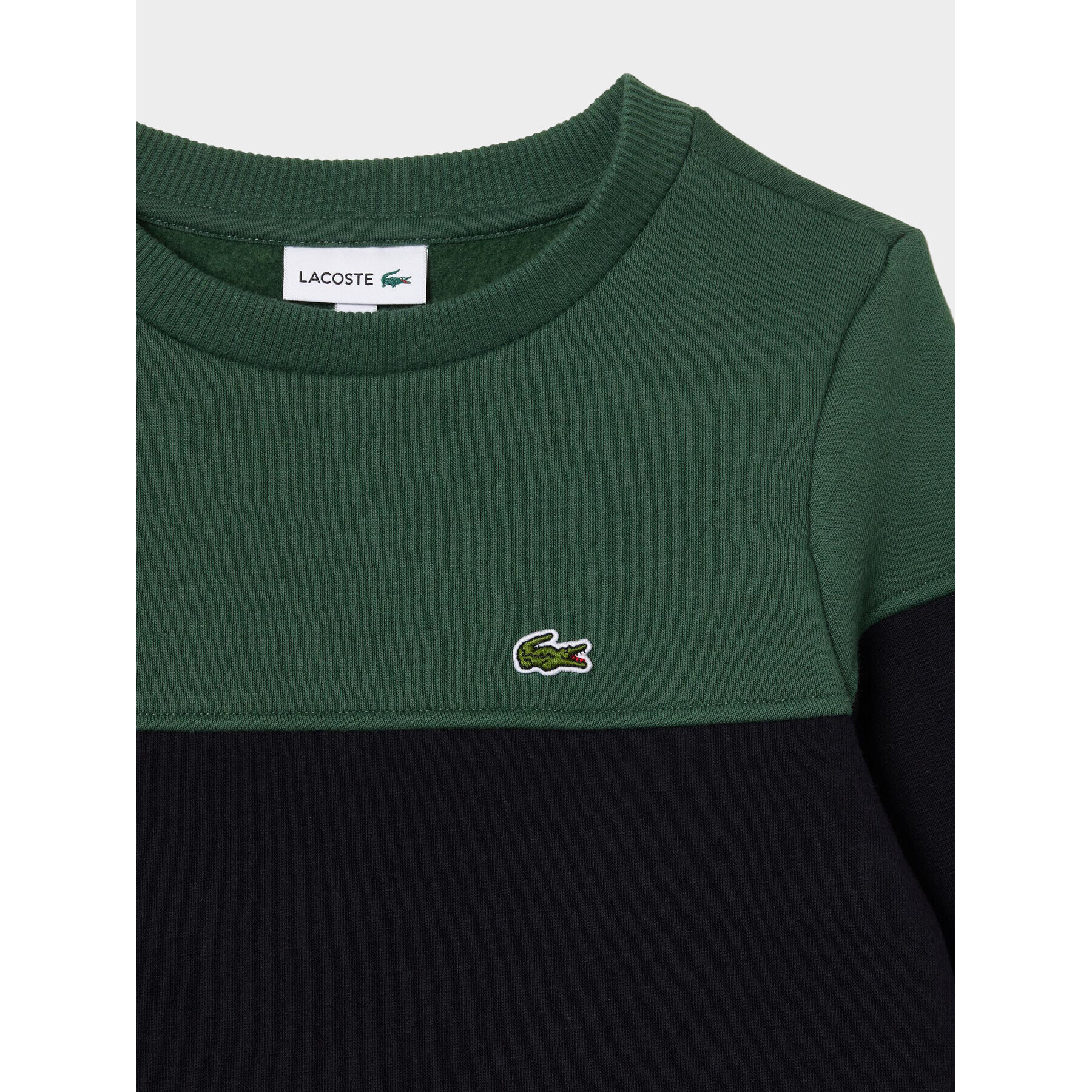 Lacoste Суитшърт SJ5288 Зелен Regular Fit - Pepit.bg