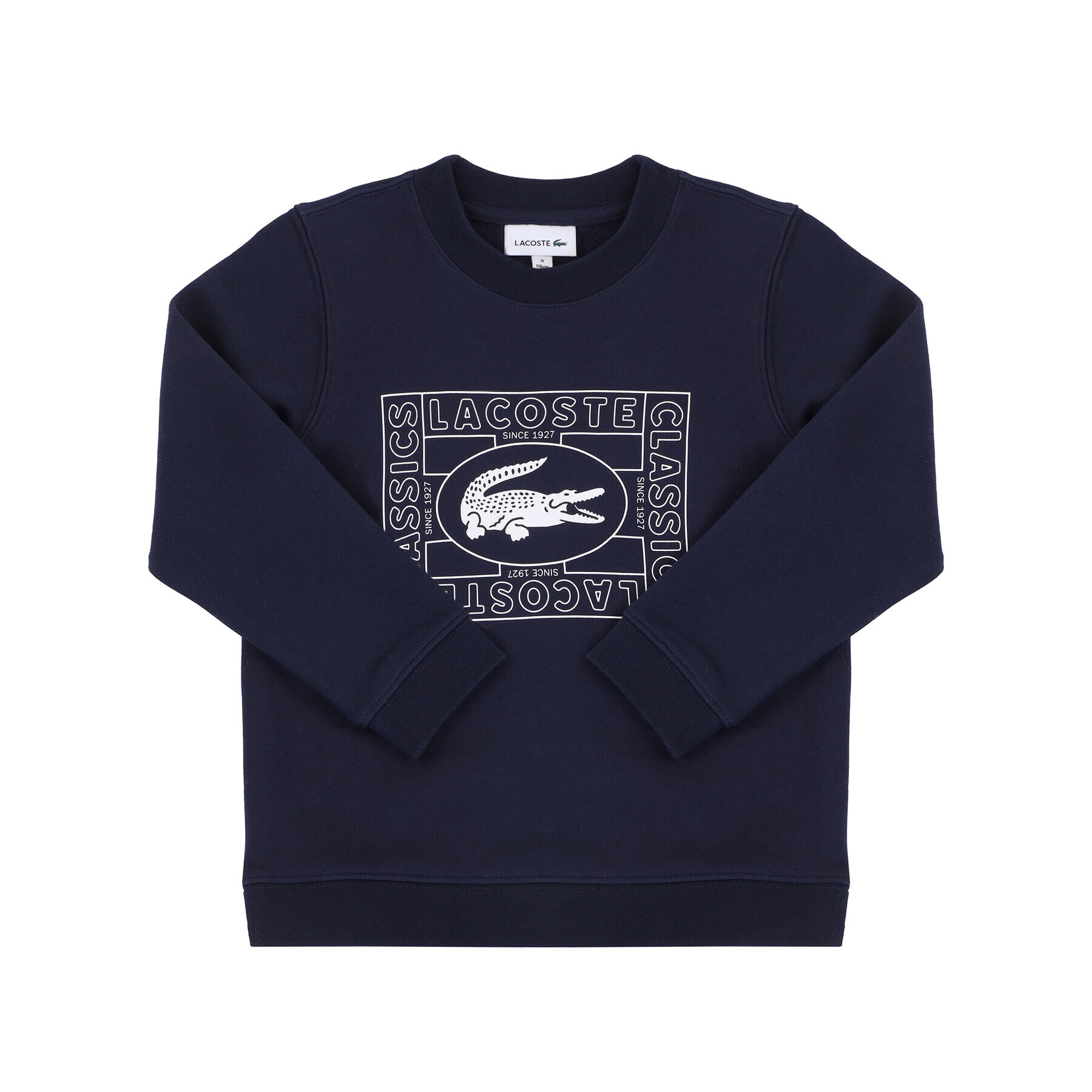 Lacoste Суитшърт SJ9507 Тъмносин Regular Fit - Pepit.bg