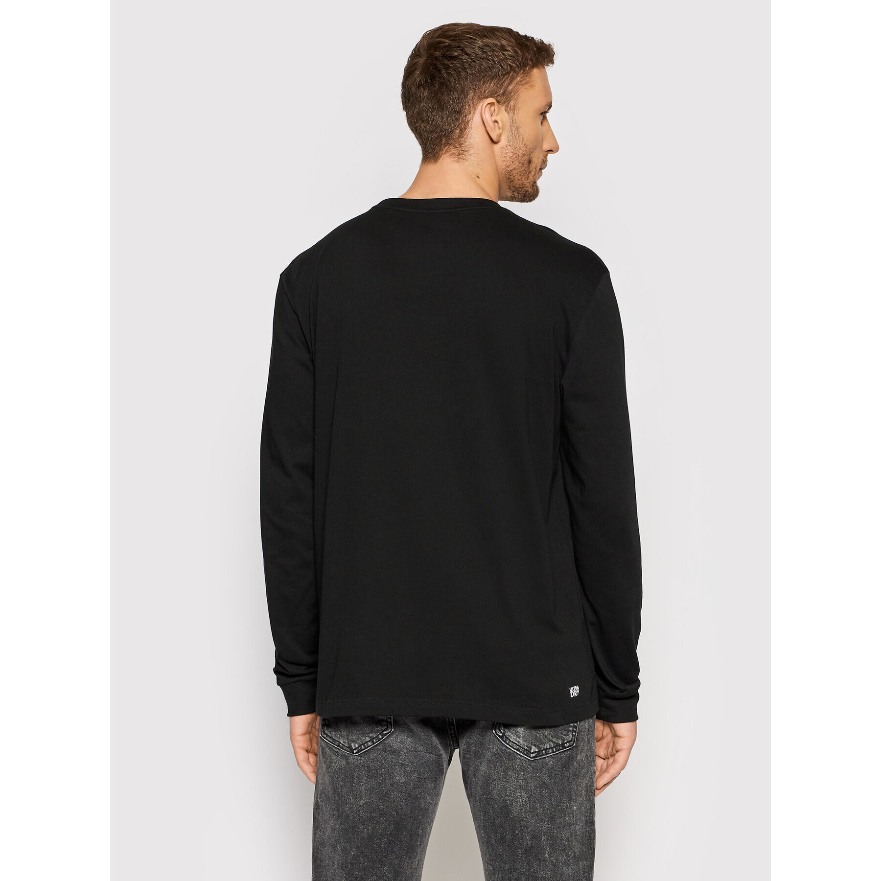 Lacoste Тениска с дълъг ръкав TH0123 Черен Classic Fit - Pepit.bg