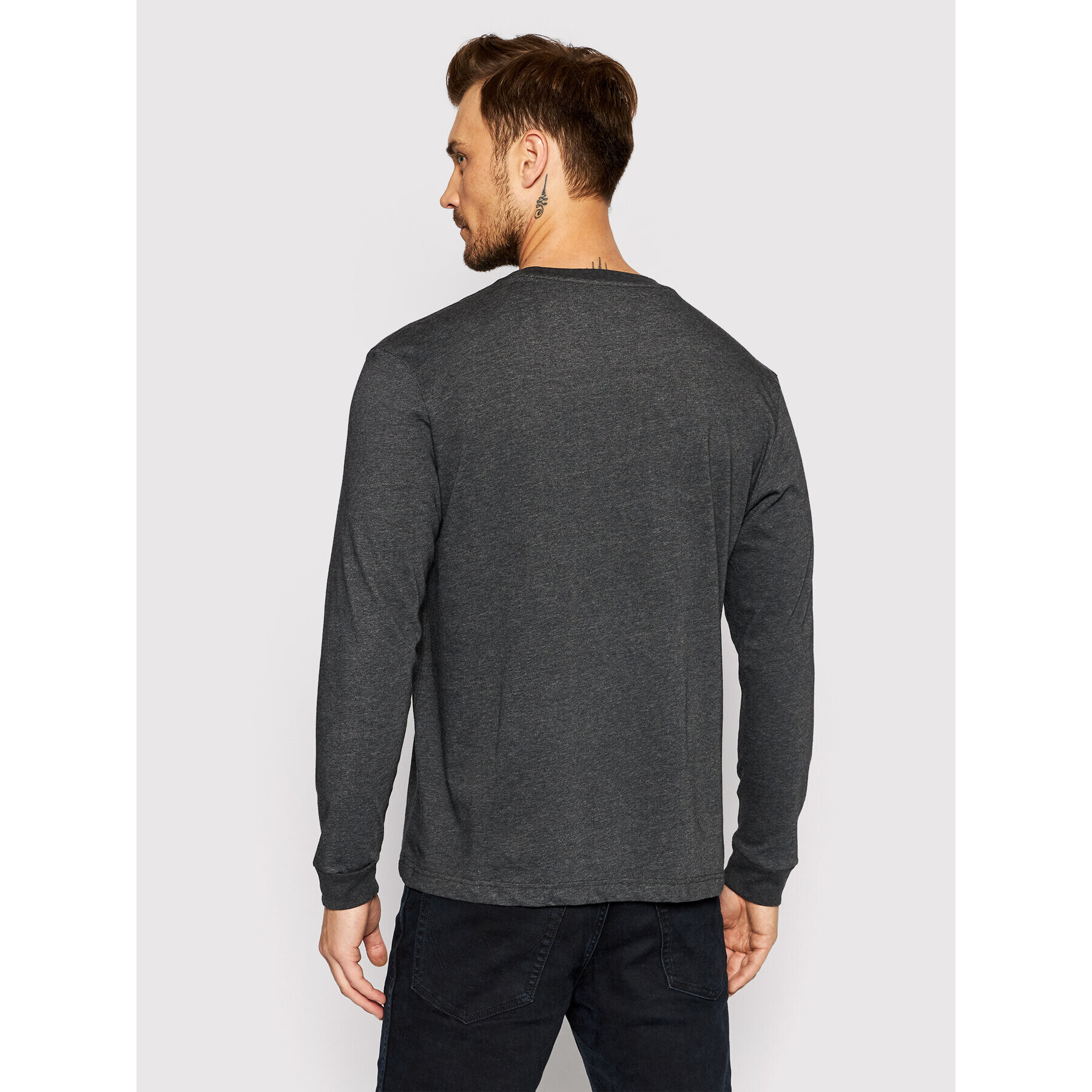 Lacoste Тениска с дълъг ръкав TH0123 Сив Classic Fit - Pepit.bg