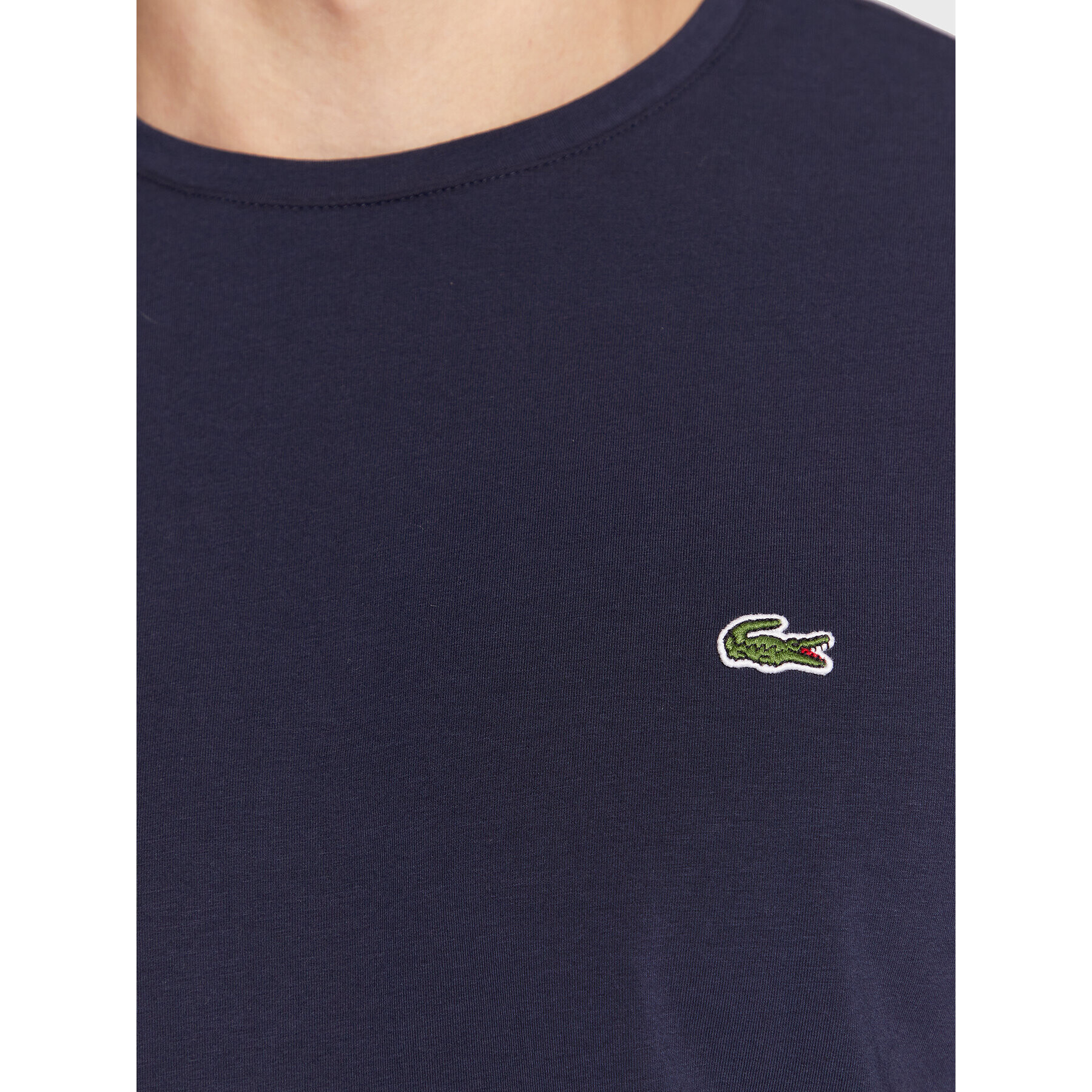 Lacoste Тениска с дълъг ръкав TH0990 Тъмносин Regular Fit - Pepit.bg