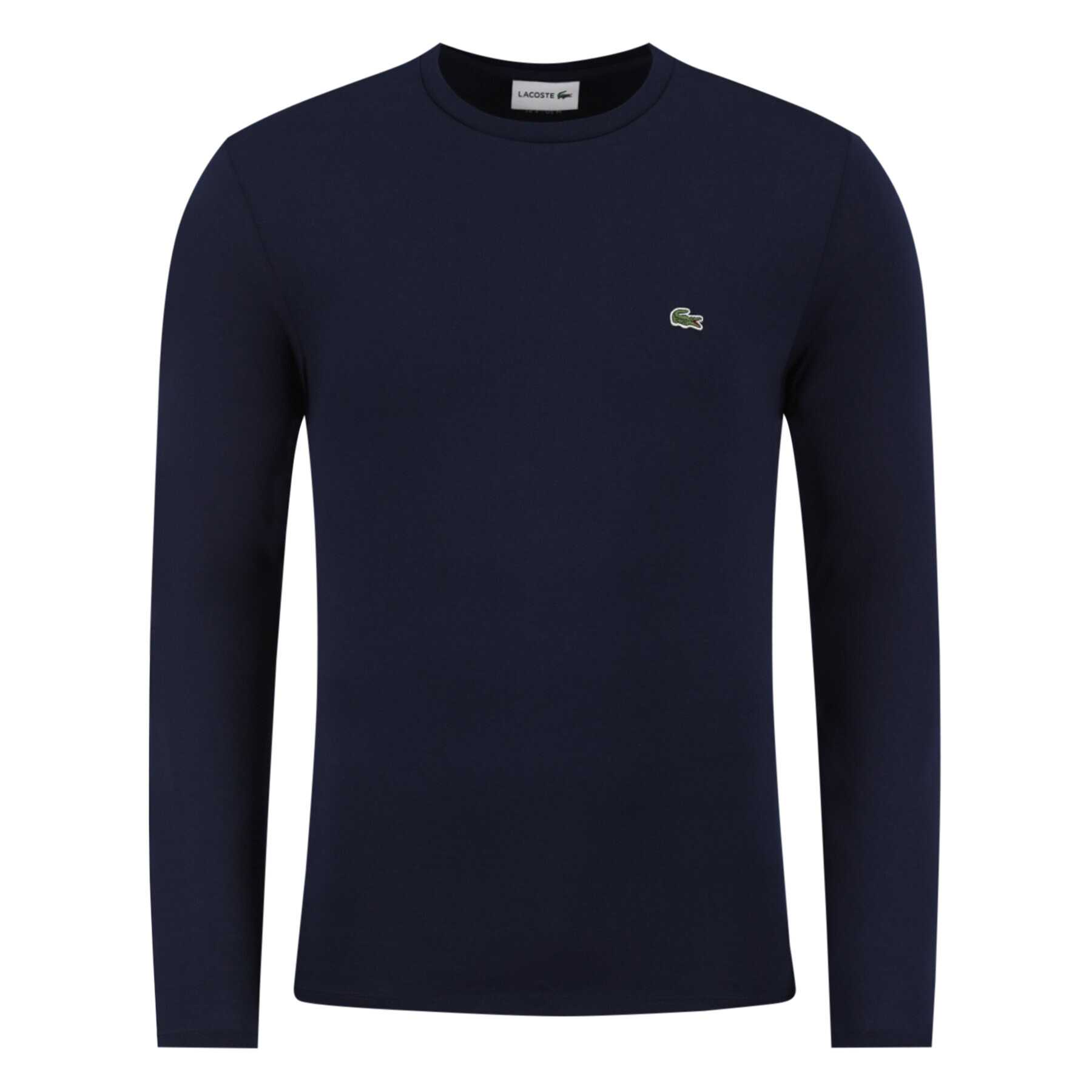 Lacoste Тениска с дълъг ръкав TH6712 Тъмносин Regular Fit - Pepit.bg