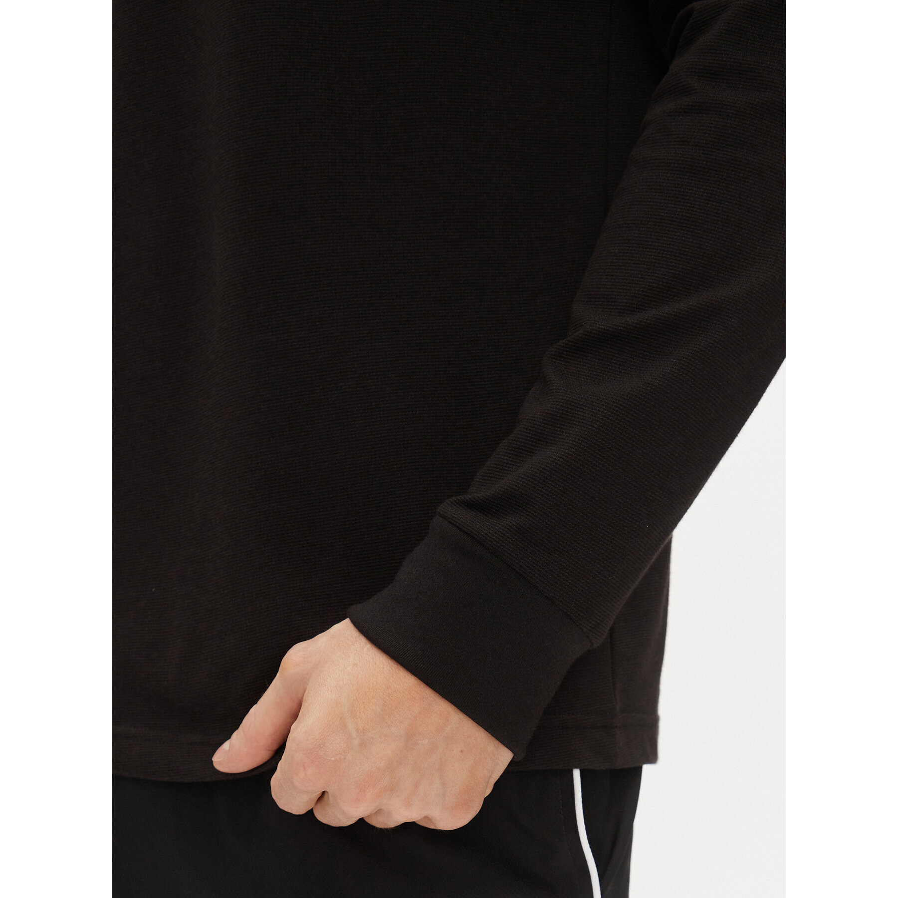 Lacoste Тениска с яка и копчета DH0784 Черен Regular Fit - Pepit.bg