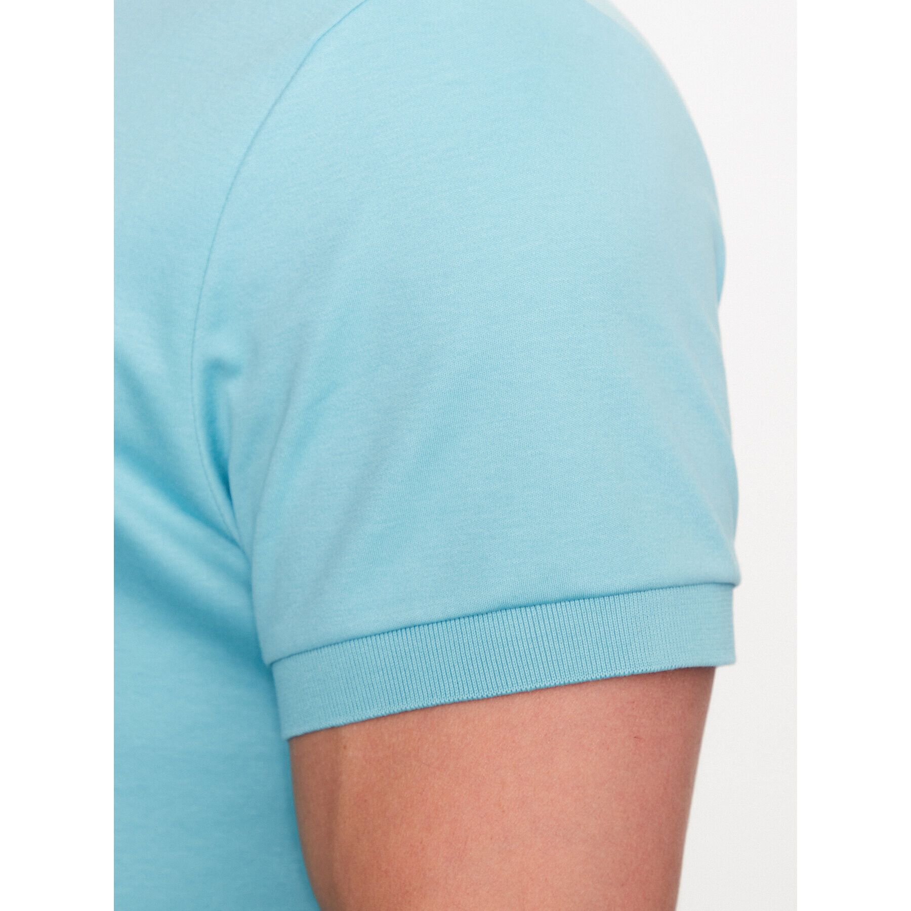 Lacoste Тениска с яка и копчета DH2050 Син Regular Fit - Pepit.bg