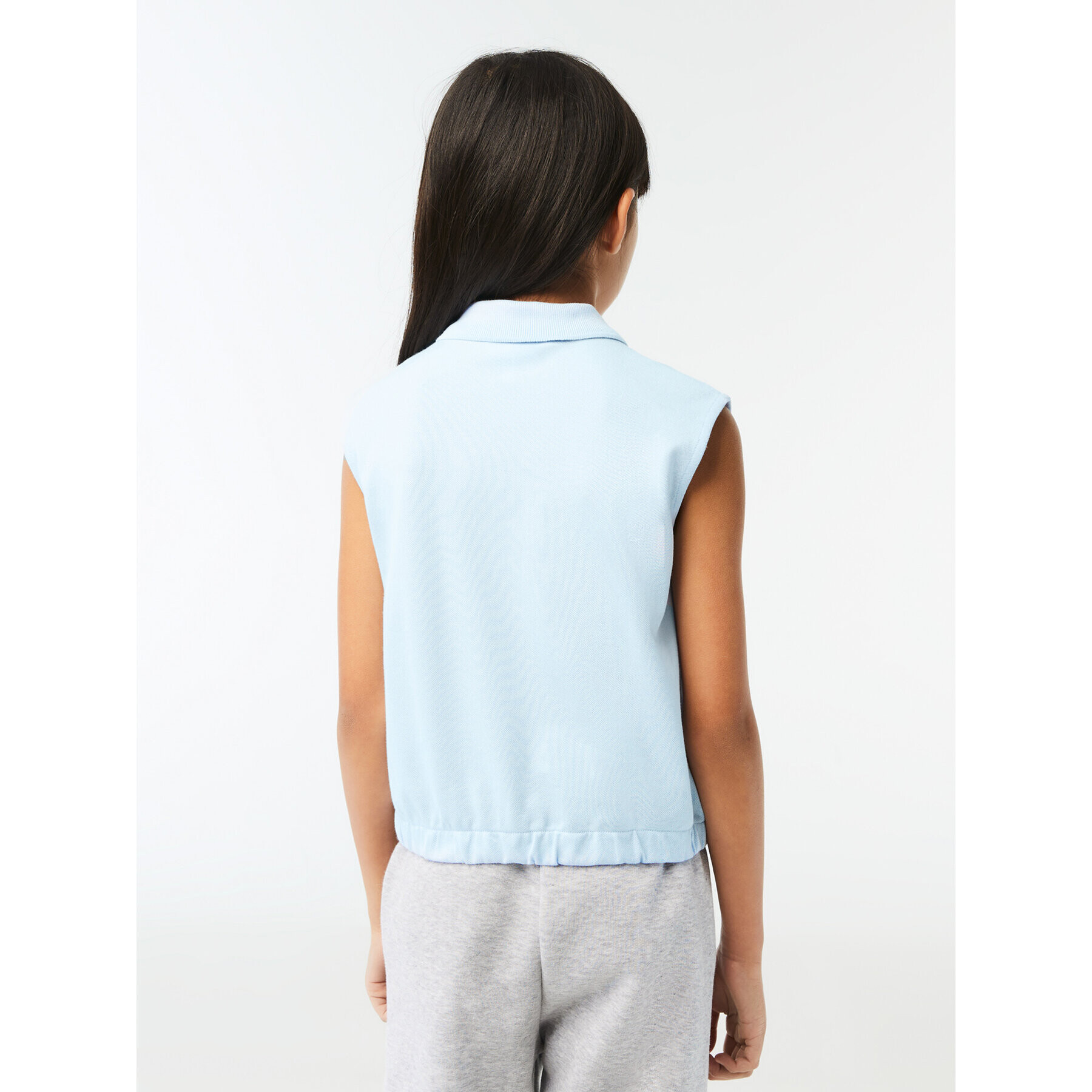 Lacoste Тениска с яка и копчета PJ5262 Син Regular Fit - Pepit.bg